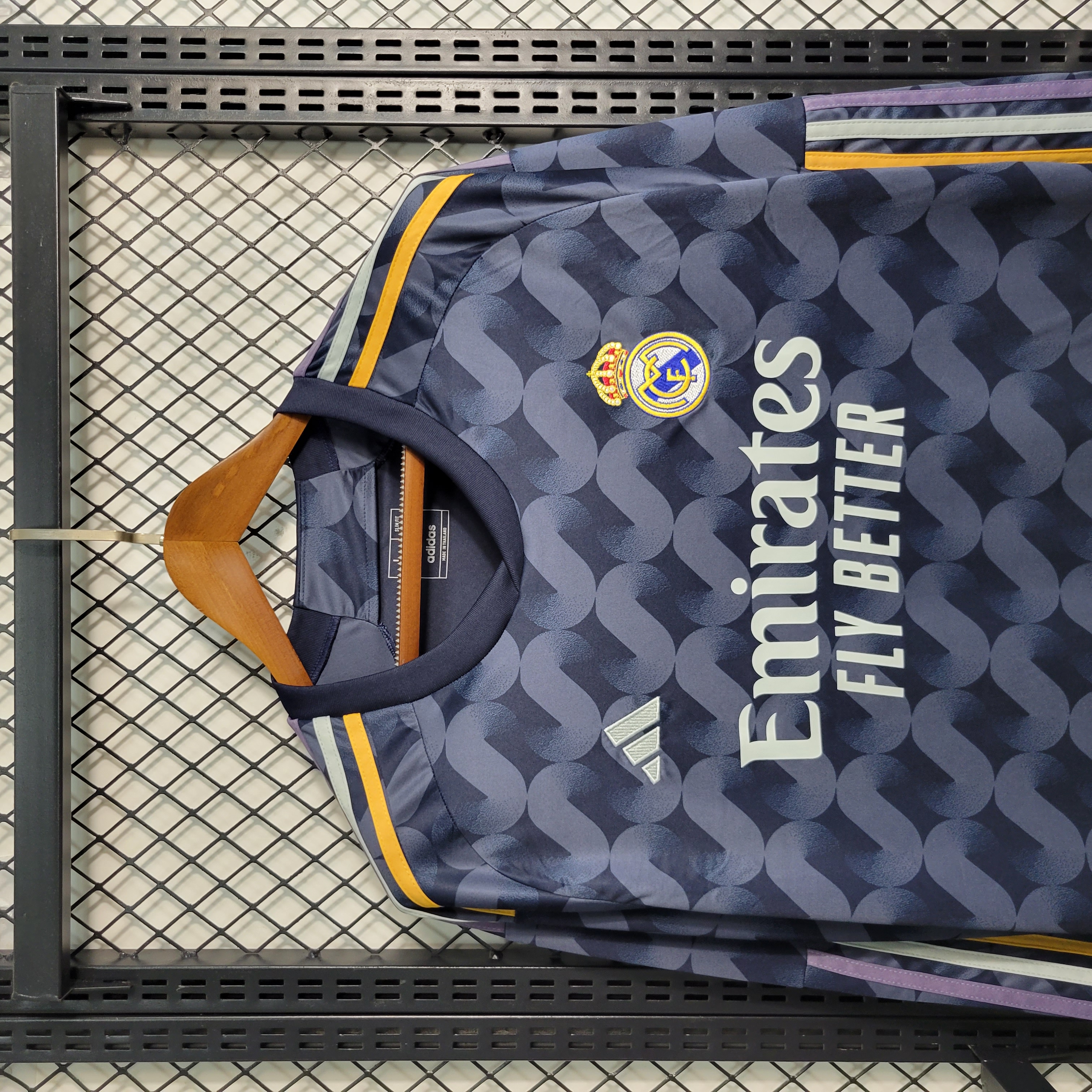 Real Madrid 23-24 Away Long Sleeve Jersey - Fans Version