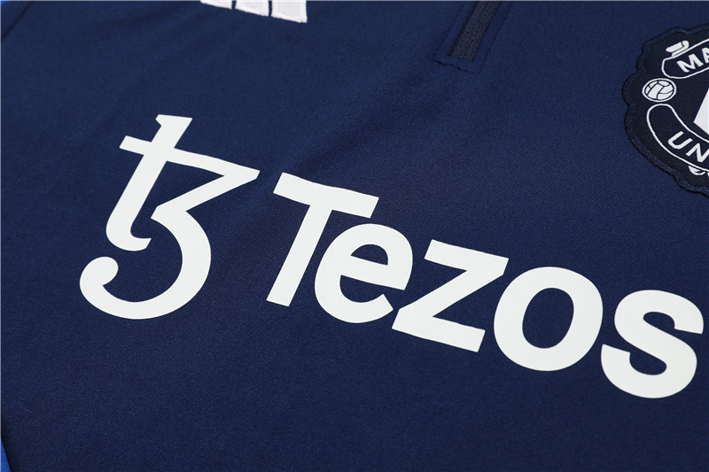 Manchester United 23-24 Long Sleeve Training Set -Blue