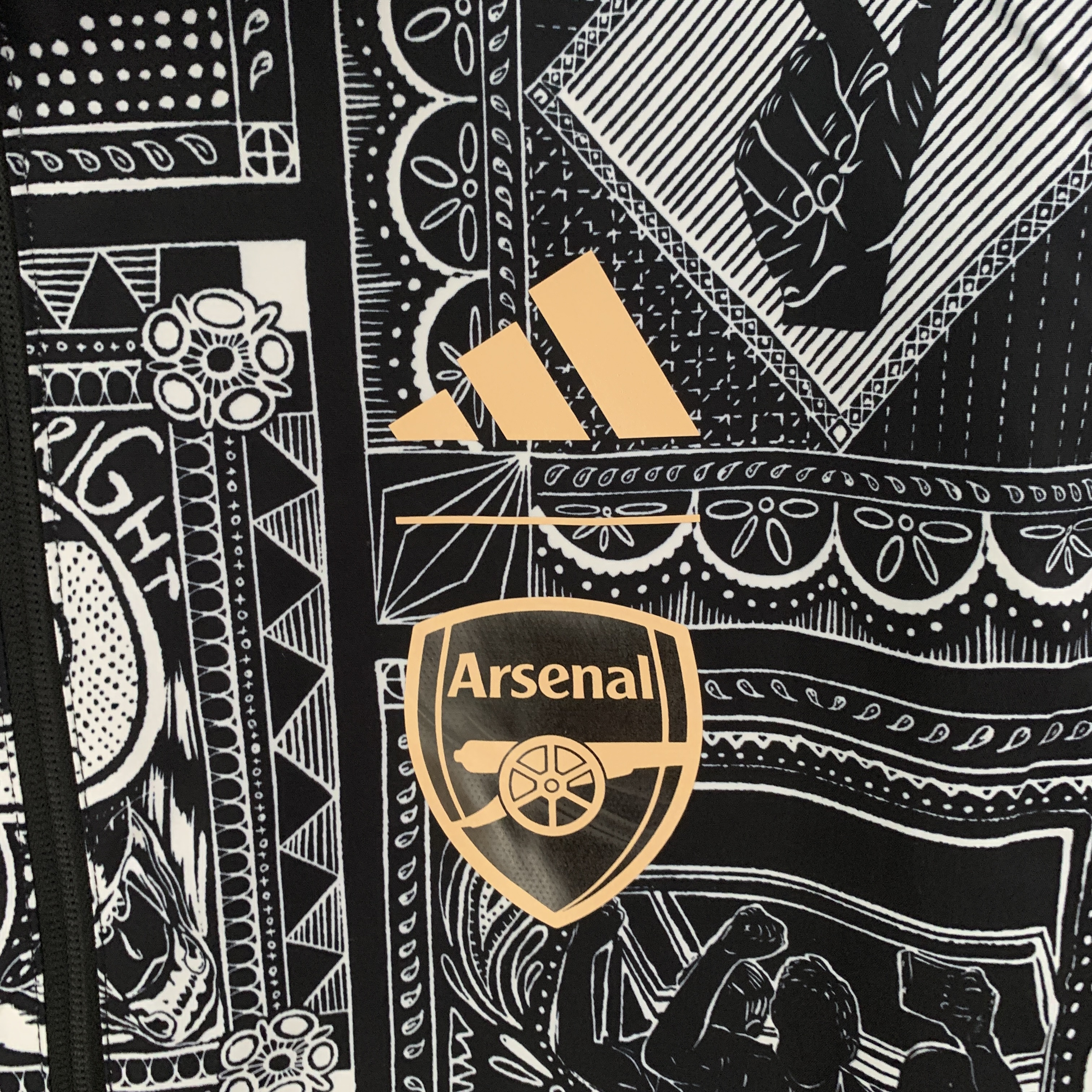 Arsenal x I-a-n.W-r-i-g-h-t Limited Edition 23-24 Player Reversible Windbreaker