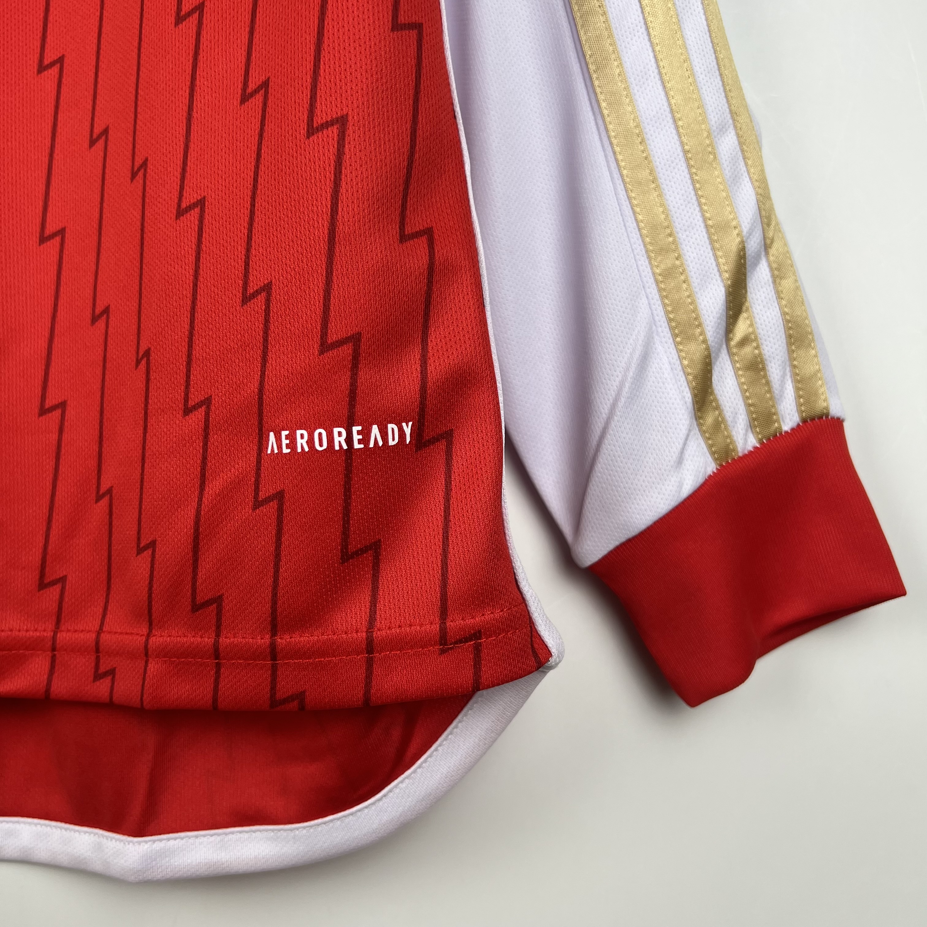 Arsenal 23-24 Home Long Sleeve Jersey - Fans Version