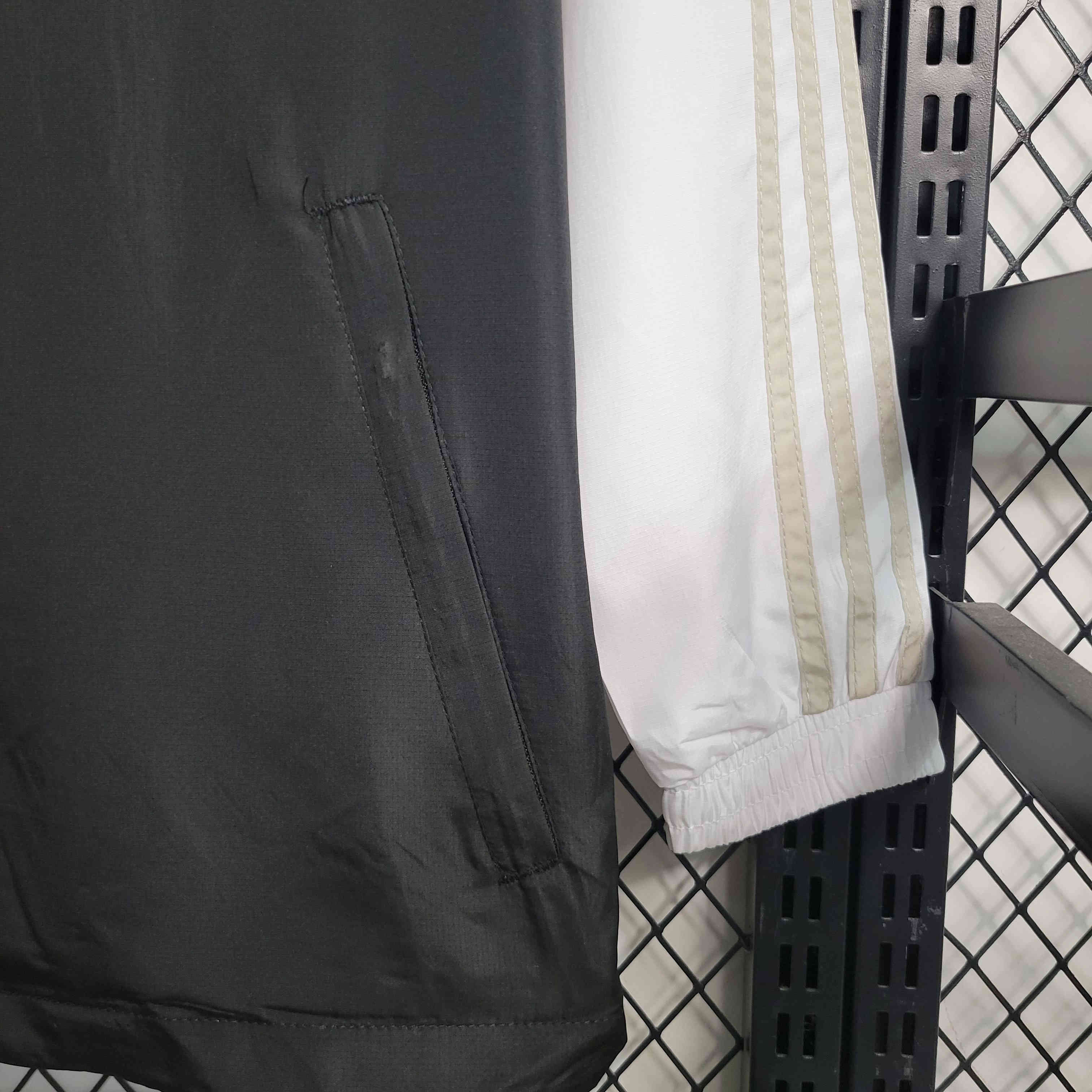 Real Madrid 23-24 White Windbreaker
