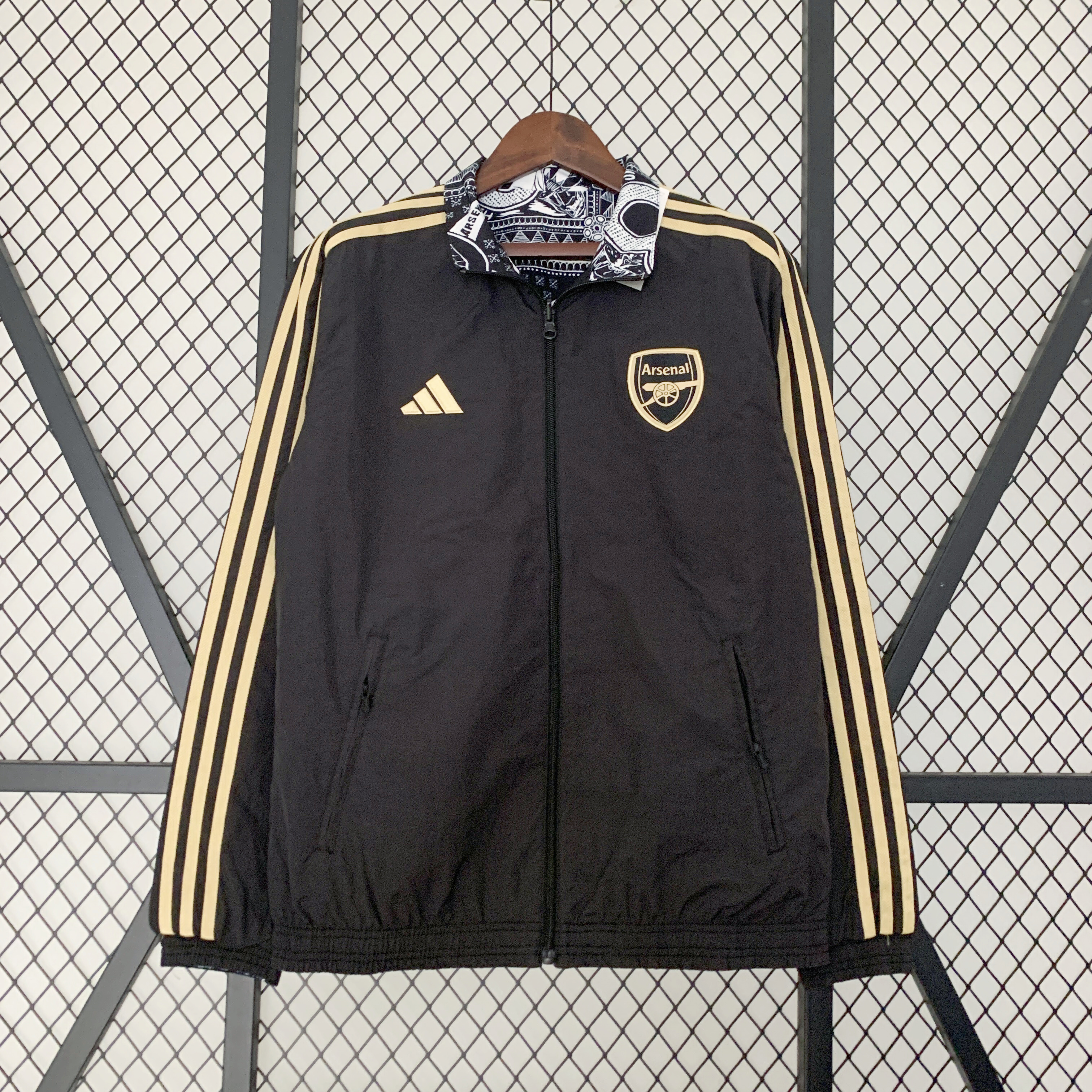Arsenal x I-a-n.W-r-i-g-h-t Limited Edition 23-24 Player Reversible Windbreaker