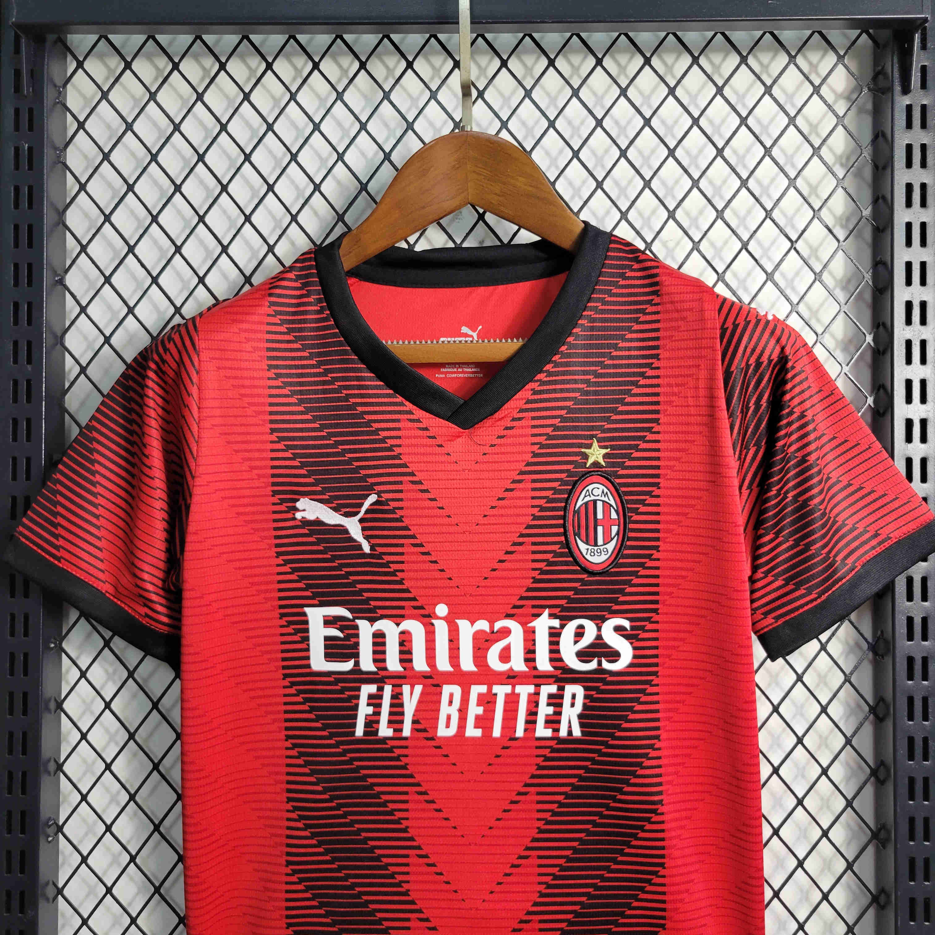 AC Milan 23-24 Home Kids Kit
