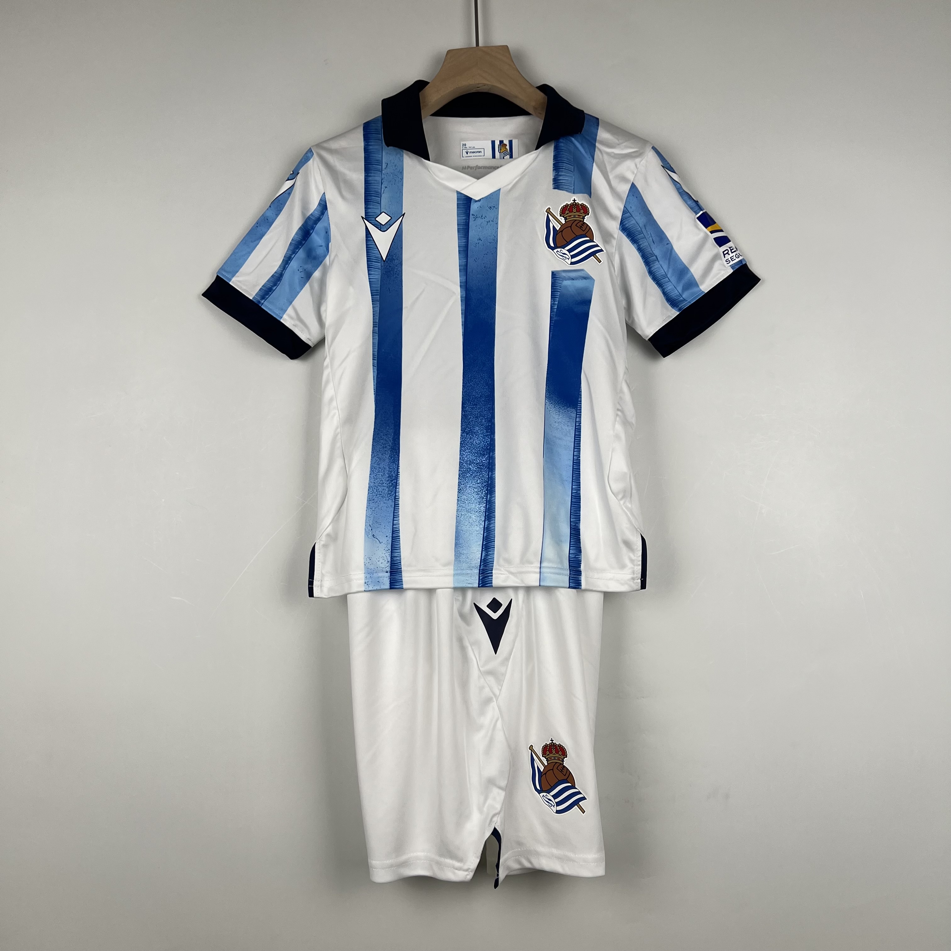 Real Sociedad 23-24 Home Stadium Kids Kit