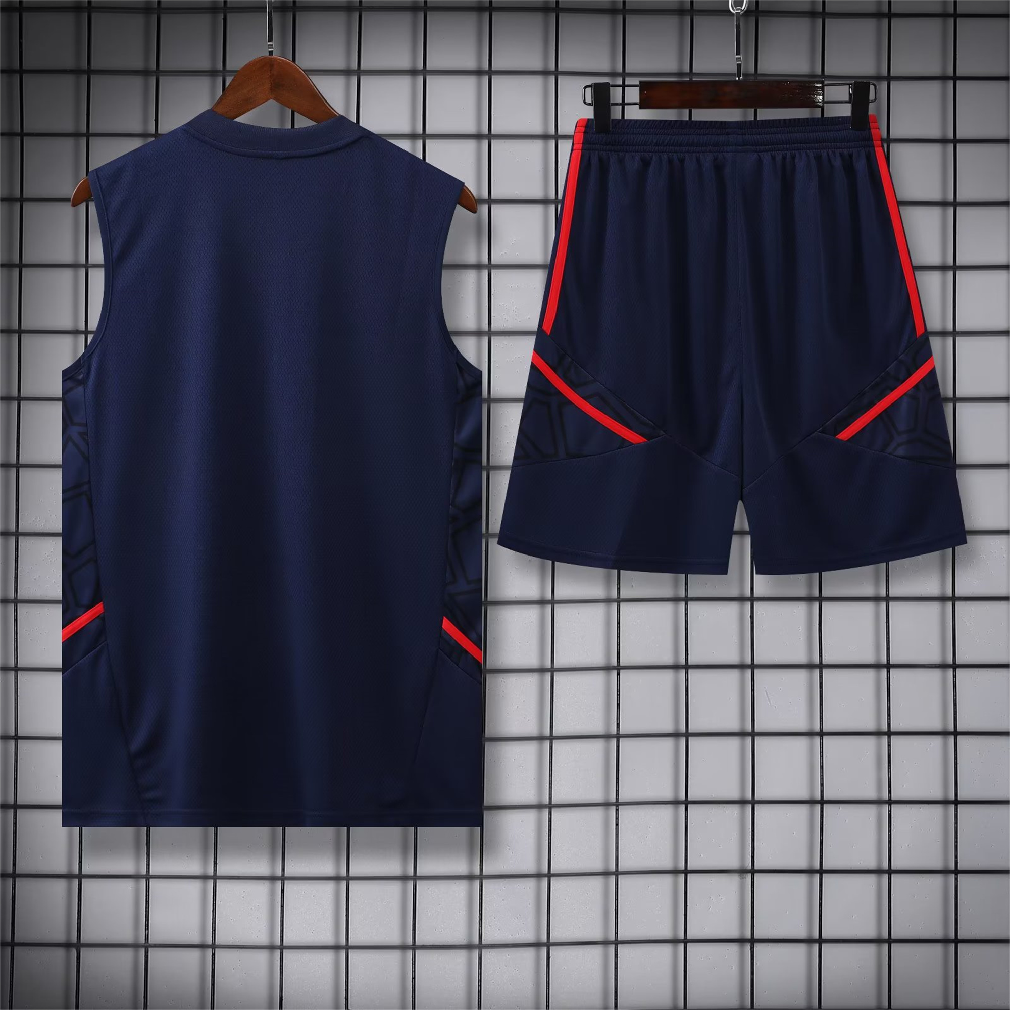 Arsenal 23-24 Player Vest Training Set Blue