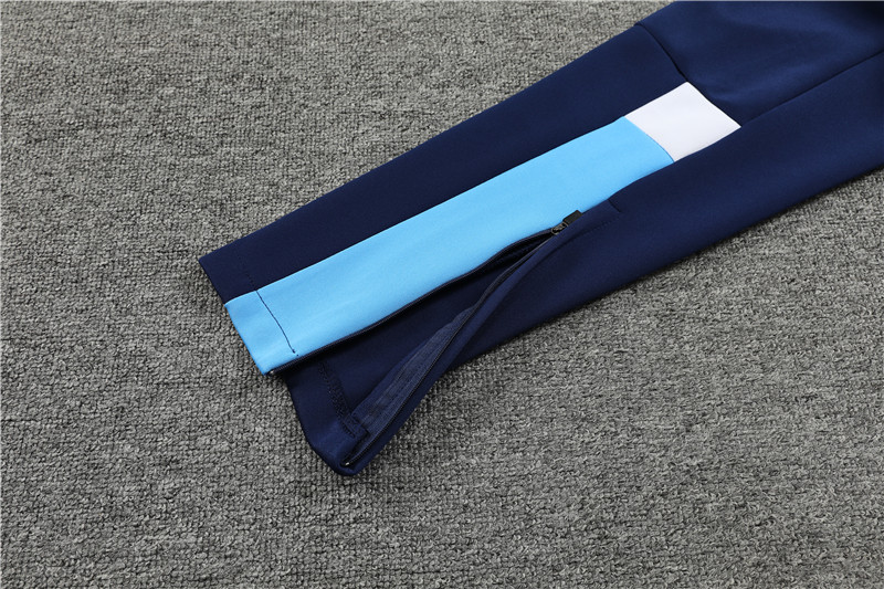 Manchester City 23-24 Jacket Training Tracksuit - Blue