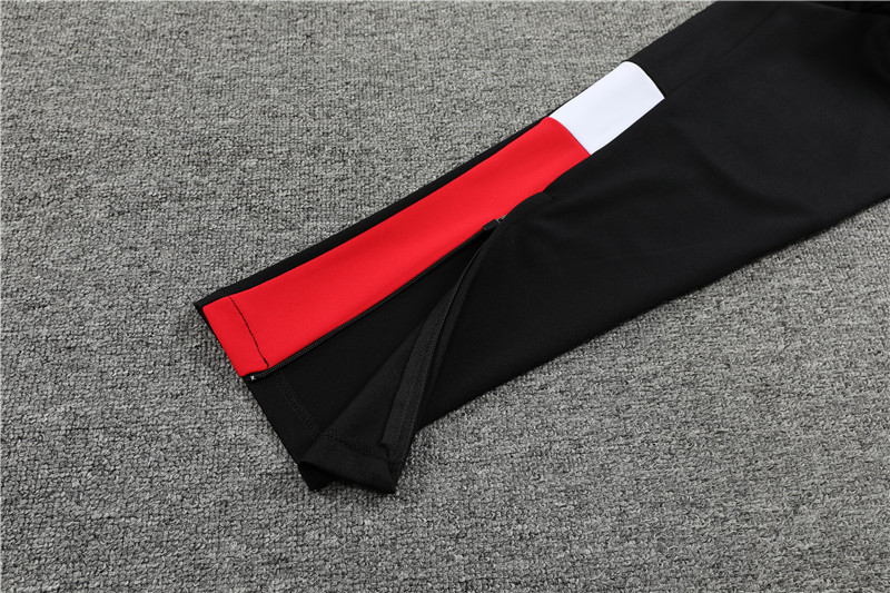 AC Milan 23-24 Kids Long Sleeve Training Set Black