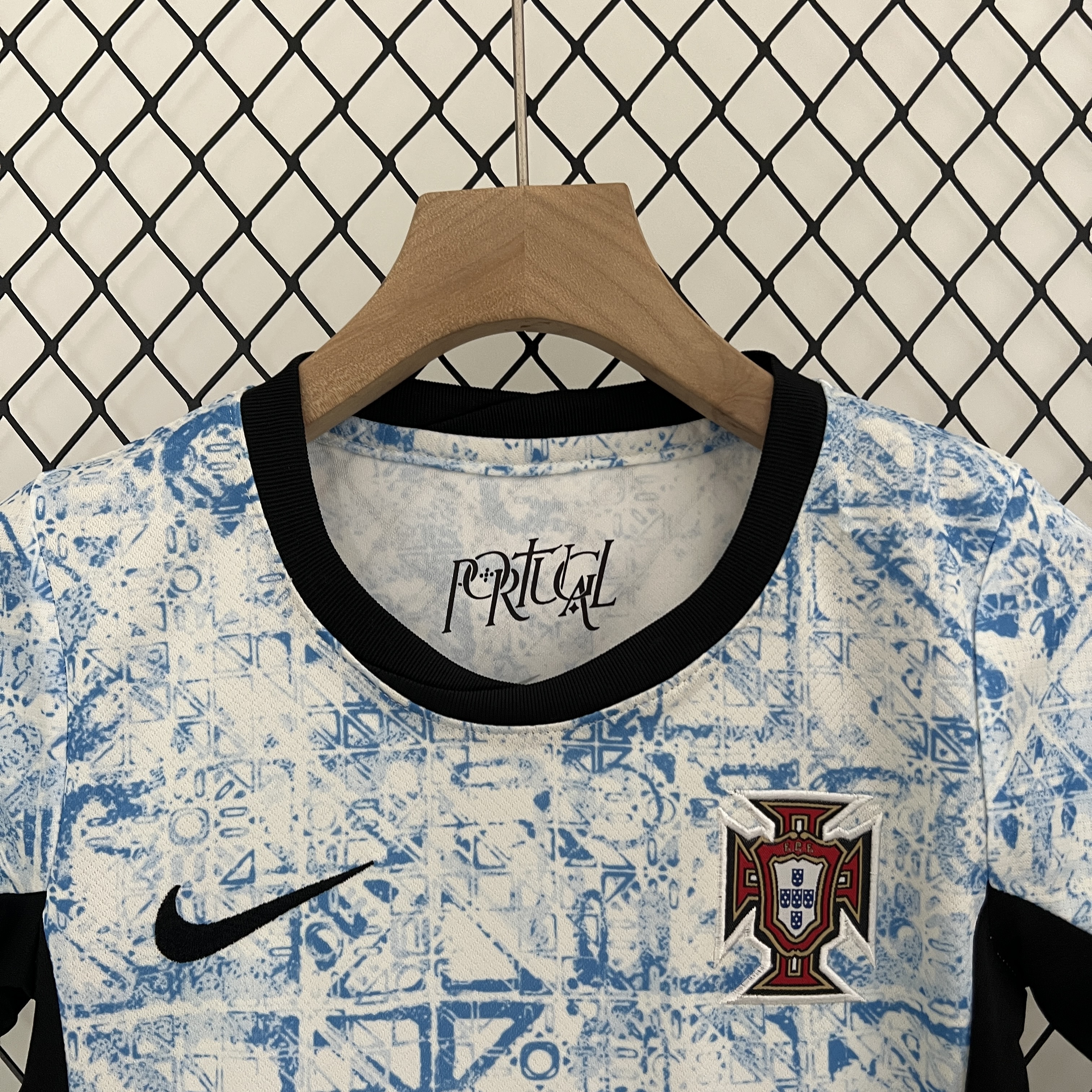 Portugal 2024 Away Stadium Kids Kit