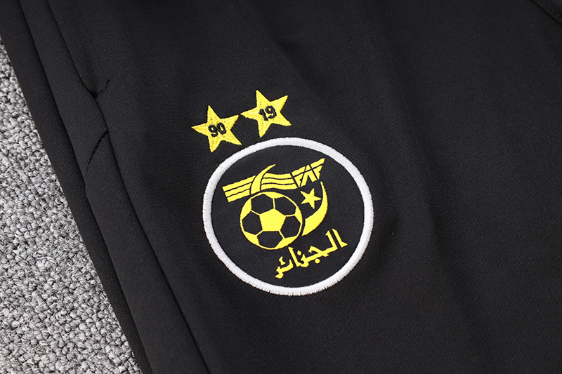 Algeria Olympic TEAM 23-24 Long Sleeve Training Set -Black and White