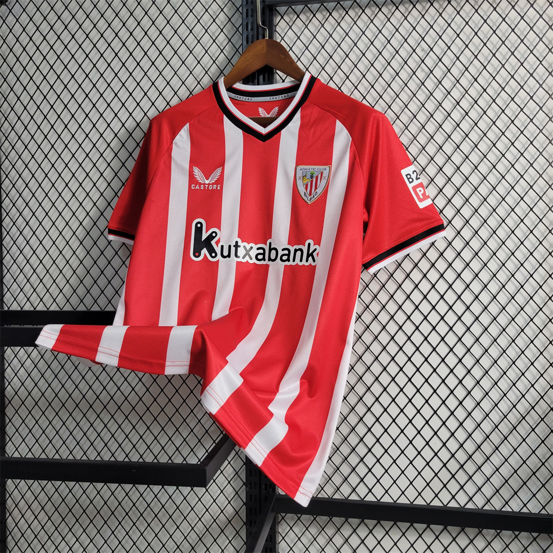 Athletic Bilbao 23-24 Home Stadium Jersey - Fans Version