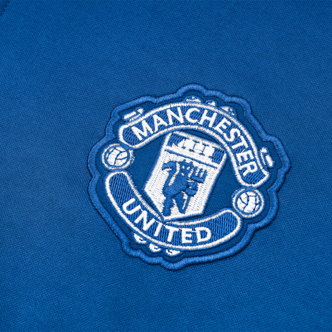 Manchester United 23-24 Men's Training Hoodie + Pants - Blue