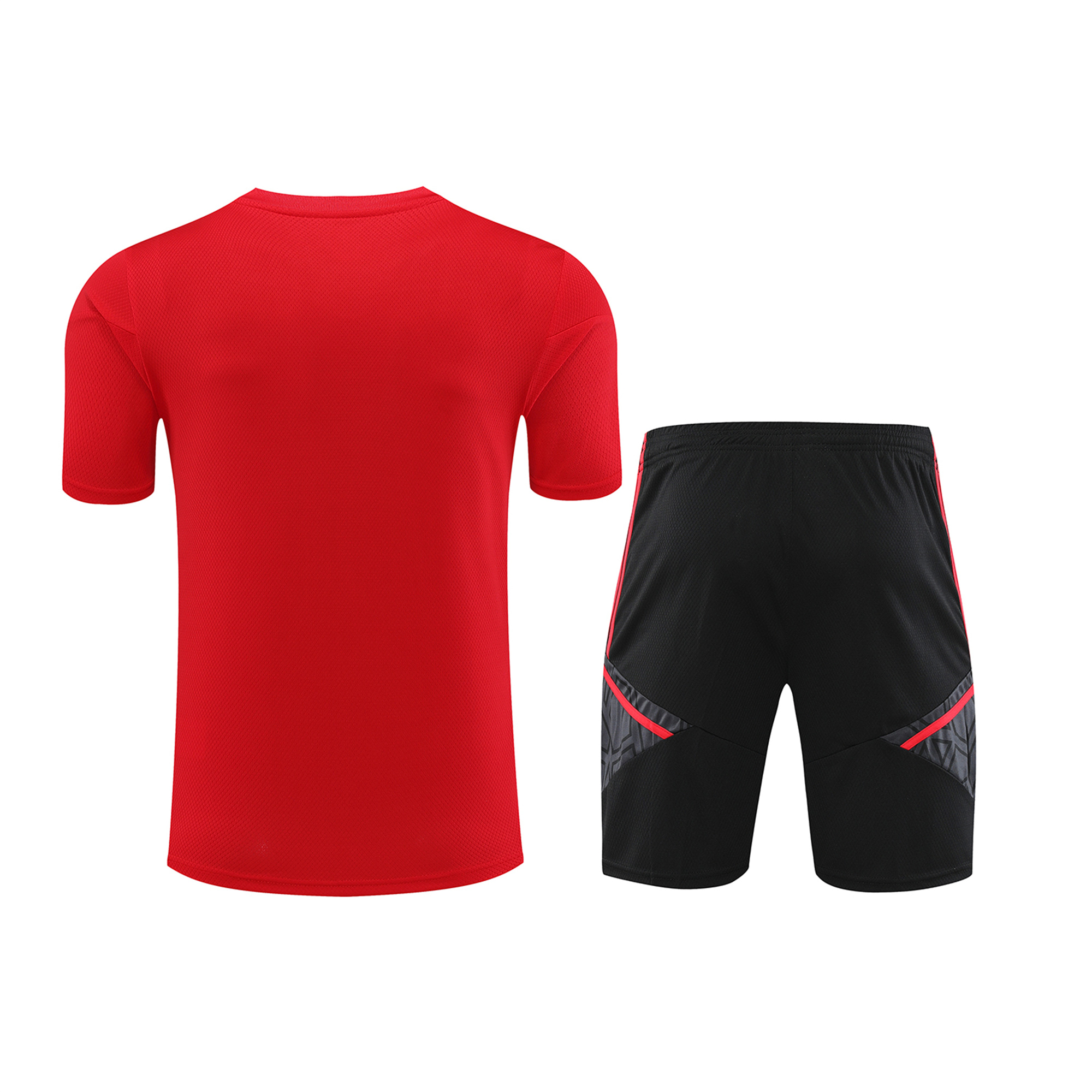 Bayern Munich 23-24 Short-Sleeve Training Set - Red