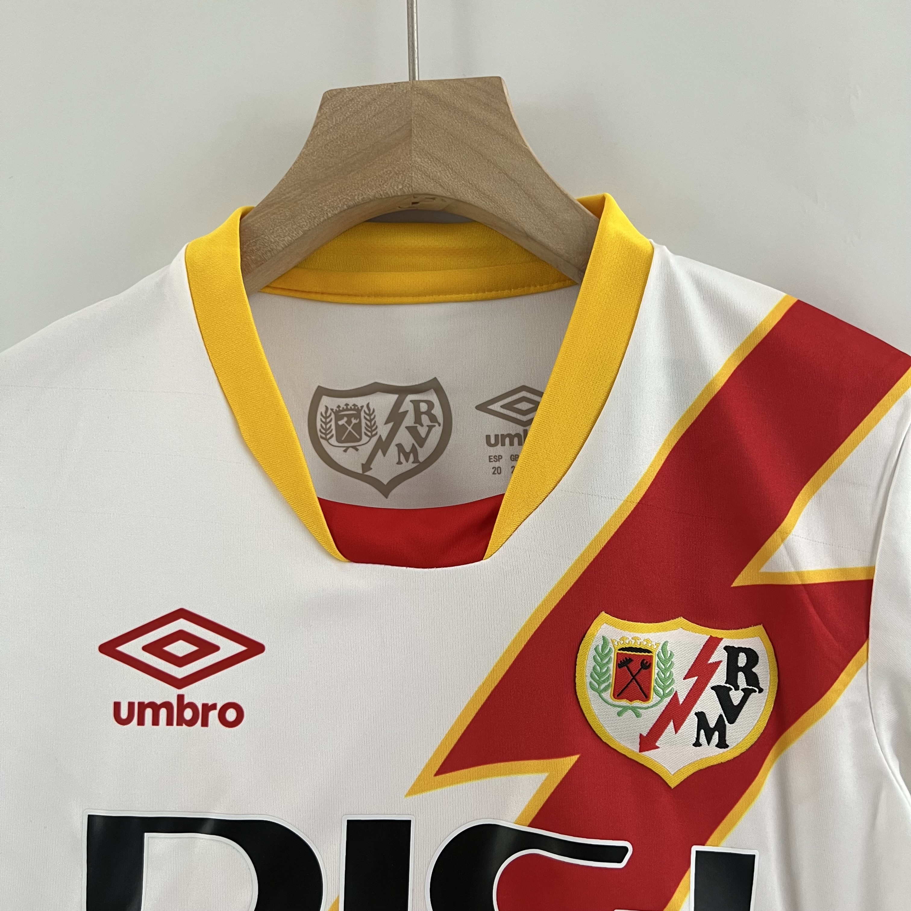 Rayo Vallecano 23-24 Home Stadium Kids Kit