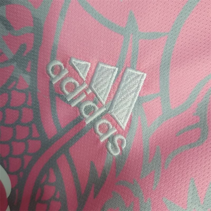 23/24 Real Madrid Dragon Pink Jersey - Fans Version