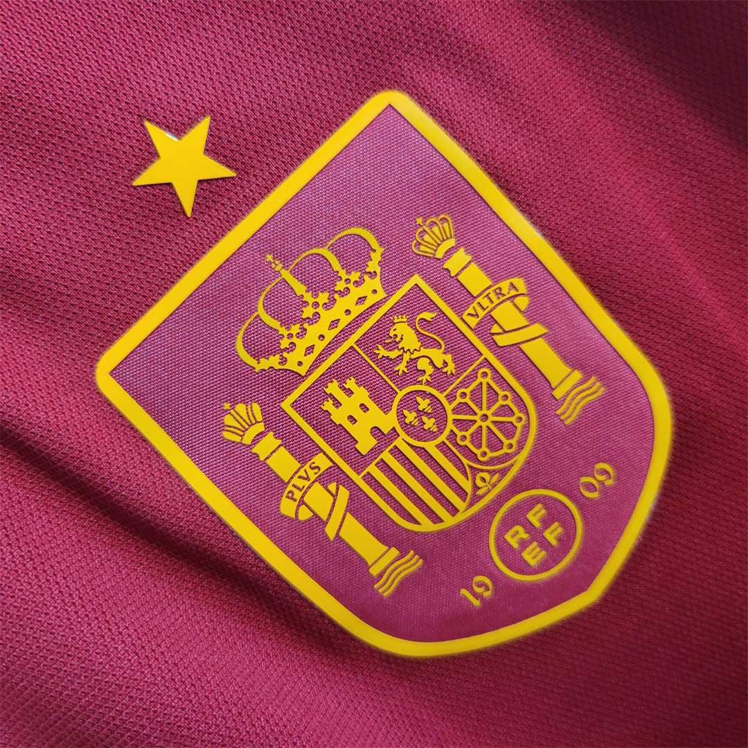 Spain 22-23 Home Jersey - Fans Version - 2022 World Cup