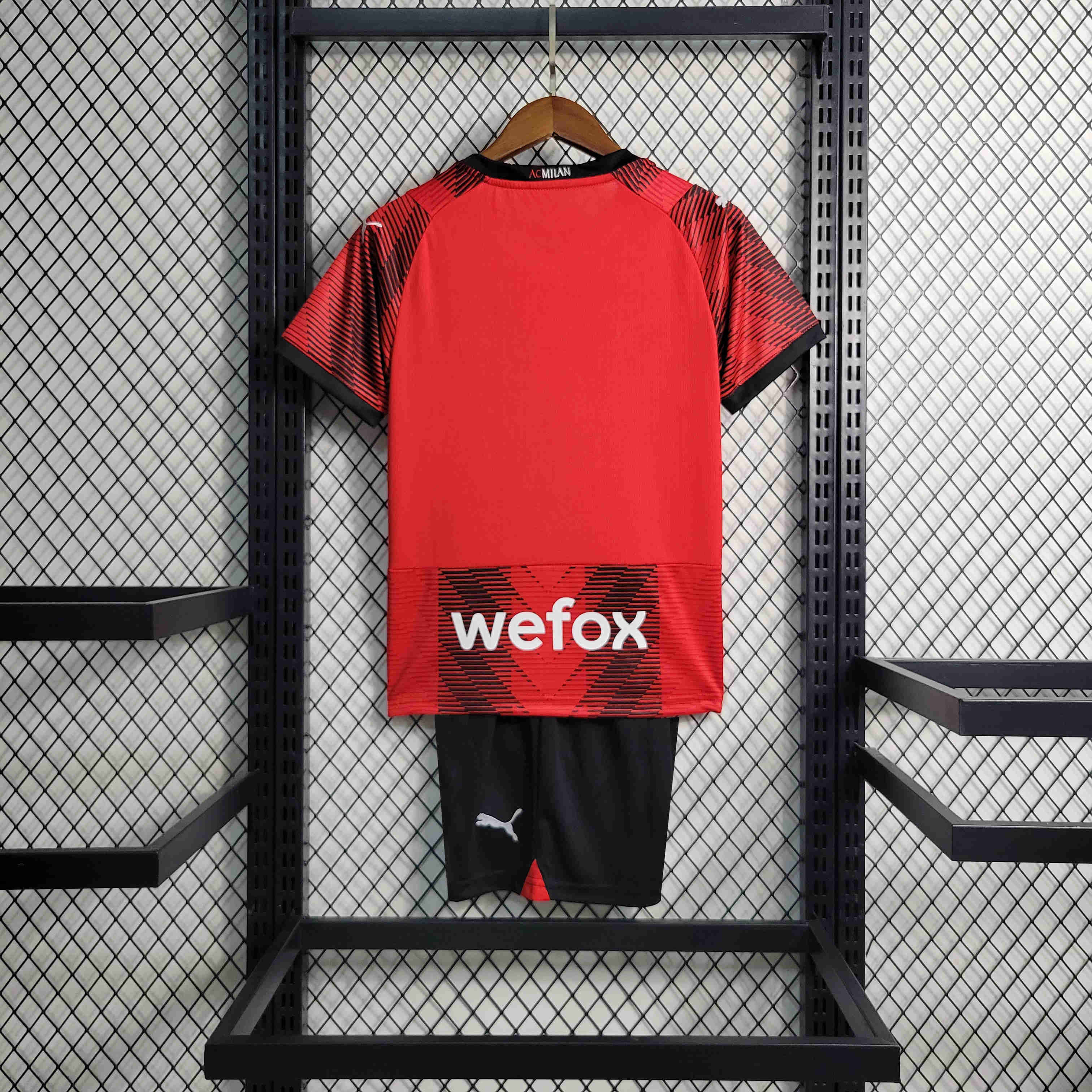 AC Milan 23-24 Home Kids Kit