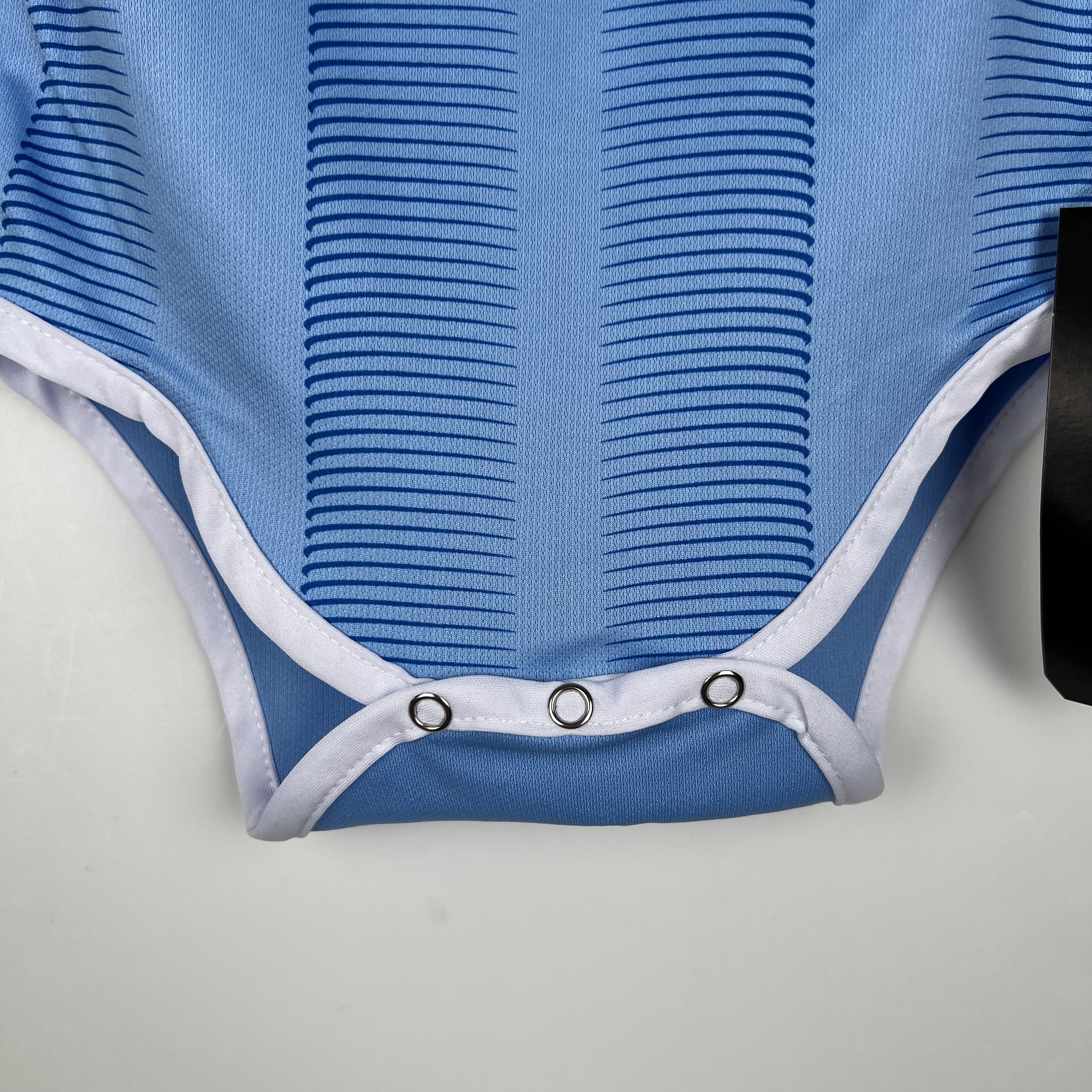 Manchester City 23-24 Home Stadium Baby Crawling Suit