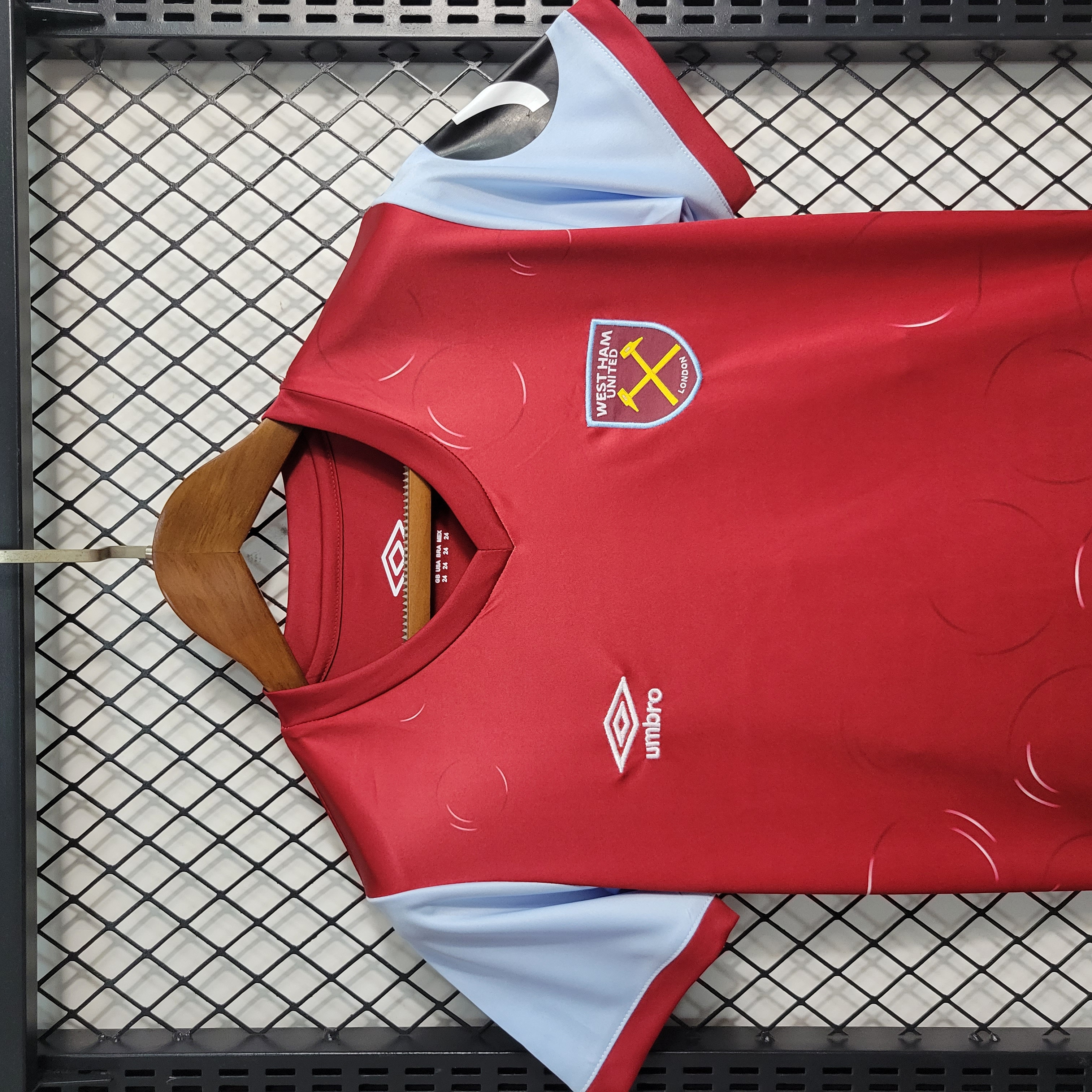 West Ham United 23-24 Home Kids Kit