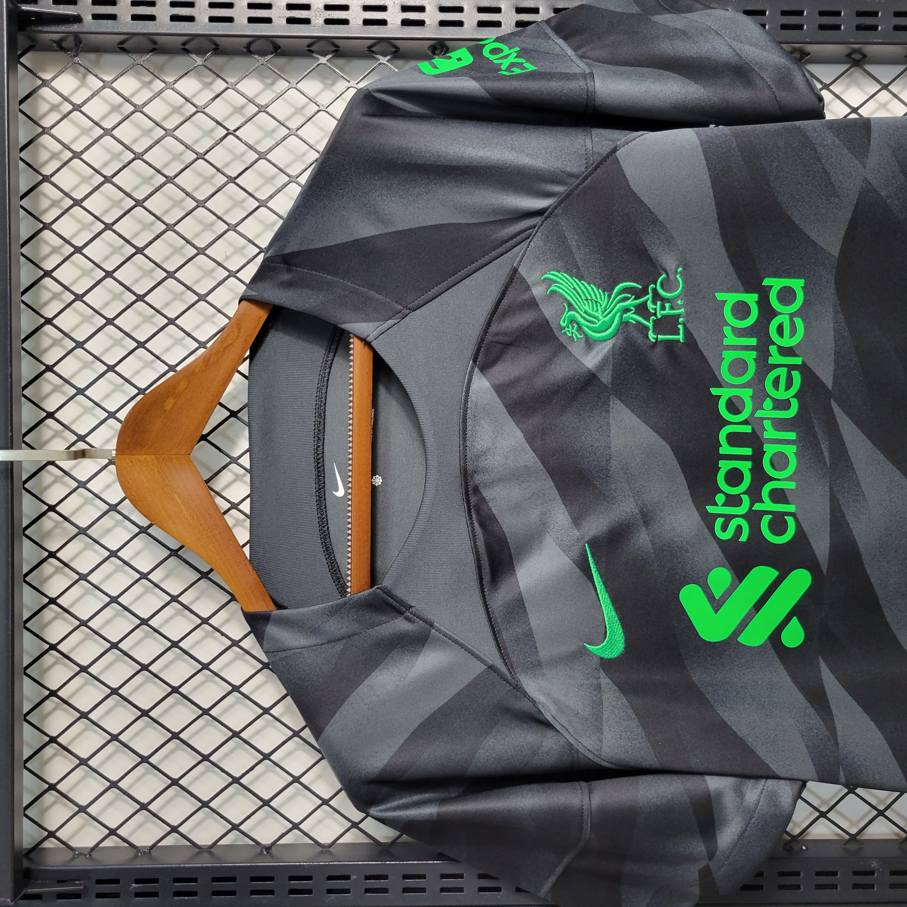 23-24 Liverpool Black Goal Keeper Fans Jersey