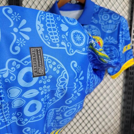 América 23-24 Blue Special Editon Polo Shirt - Fans Version
