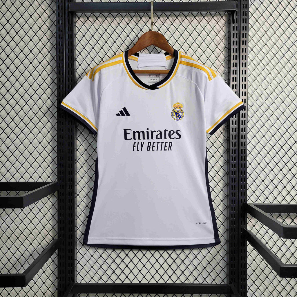 23-24 Real Madrid Home Jersey - Woman Version