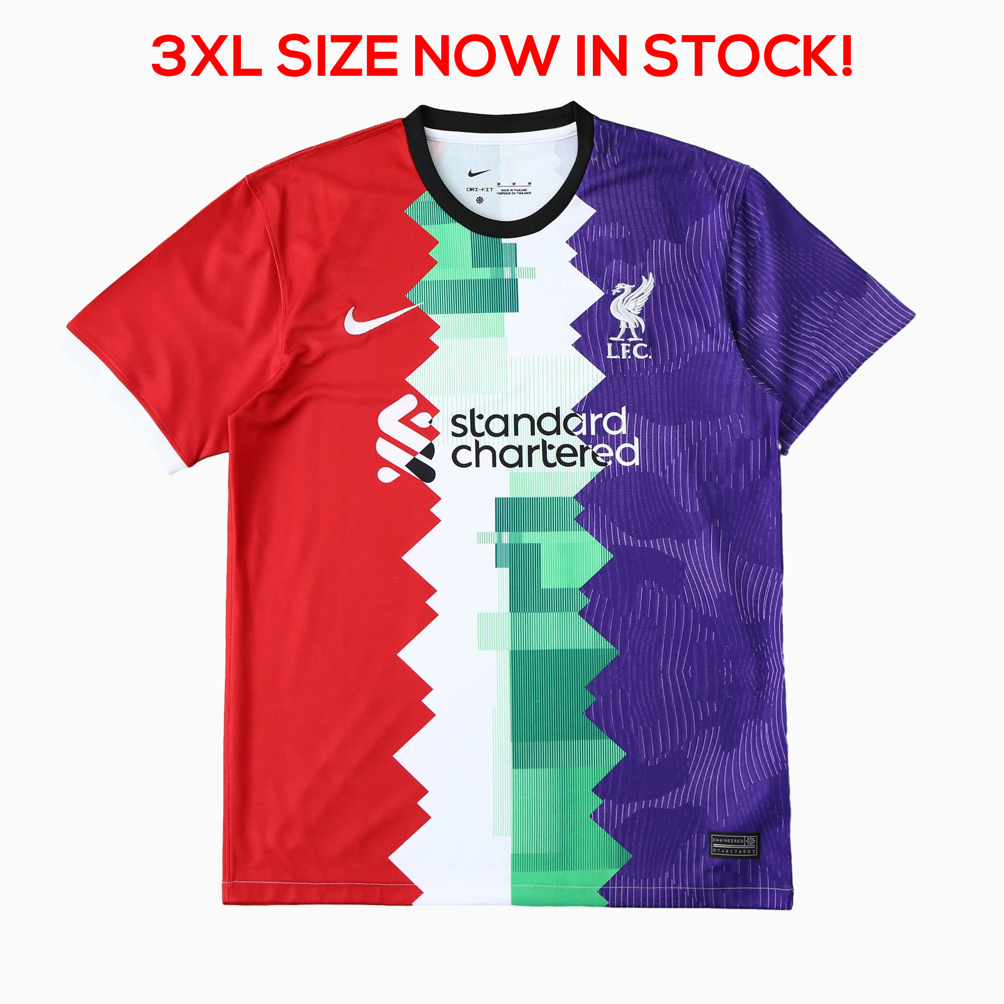 Liver.pool 23-24 Tricolor Special Edition Jersey - Fans Version