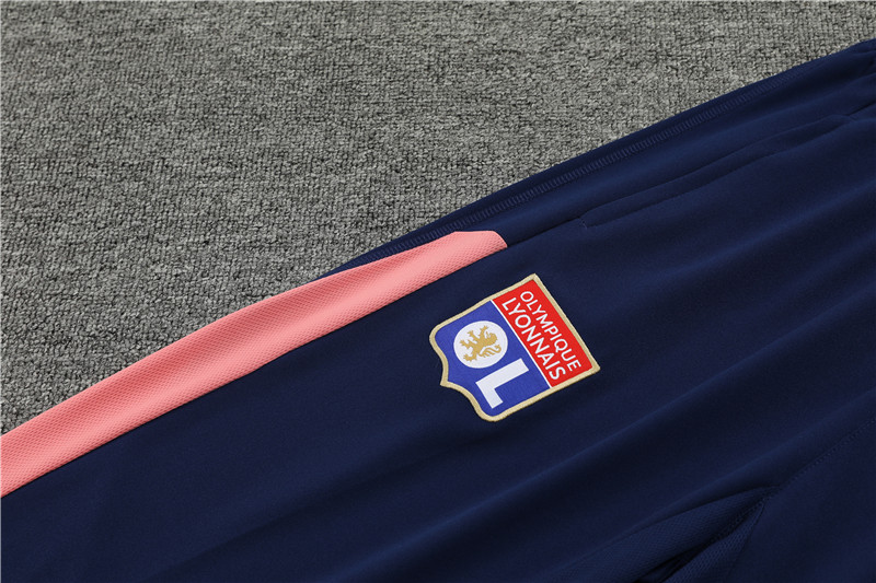 Lyon 23-24 Kids Long Sleeve Training Set Royal Blue