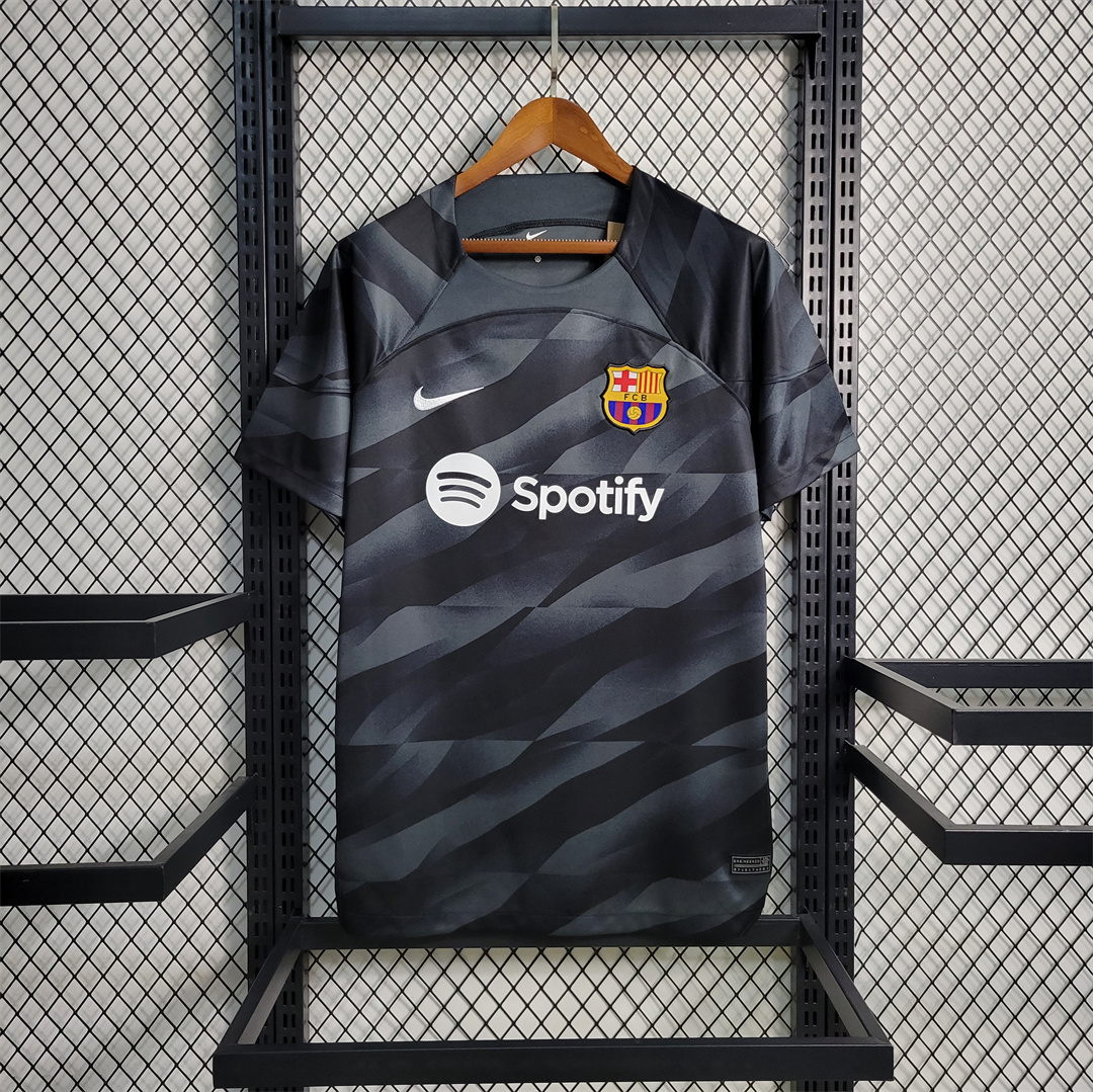 B.A.R.S.A 23/24 Black Goalkeeper Jersey - Fans Version