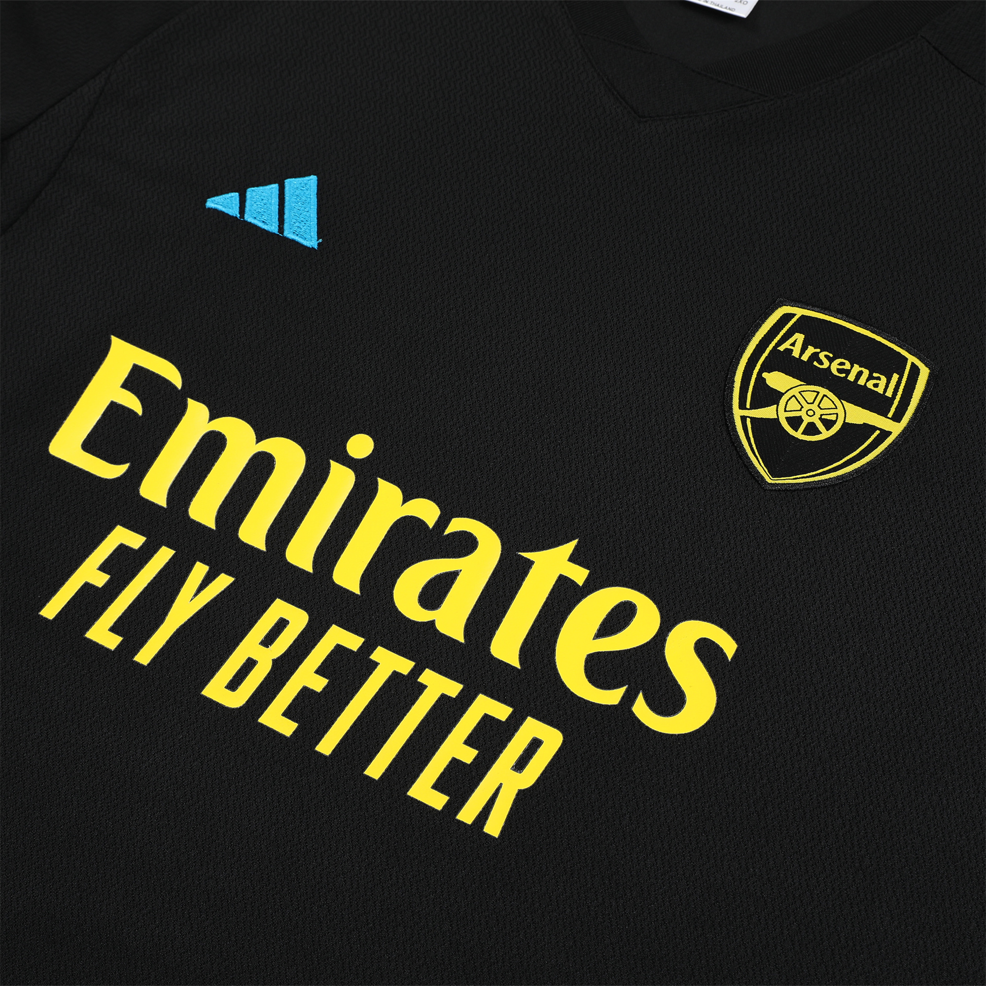 Arsenal 23-24 Short-Sleeve Training Set - Black