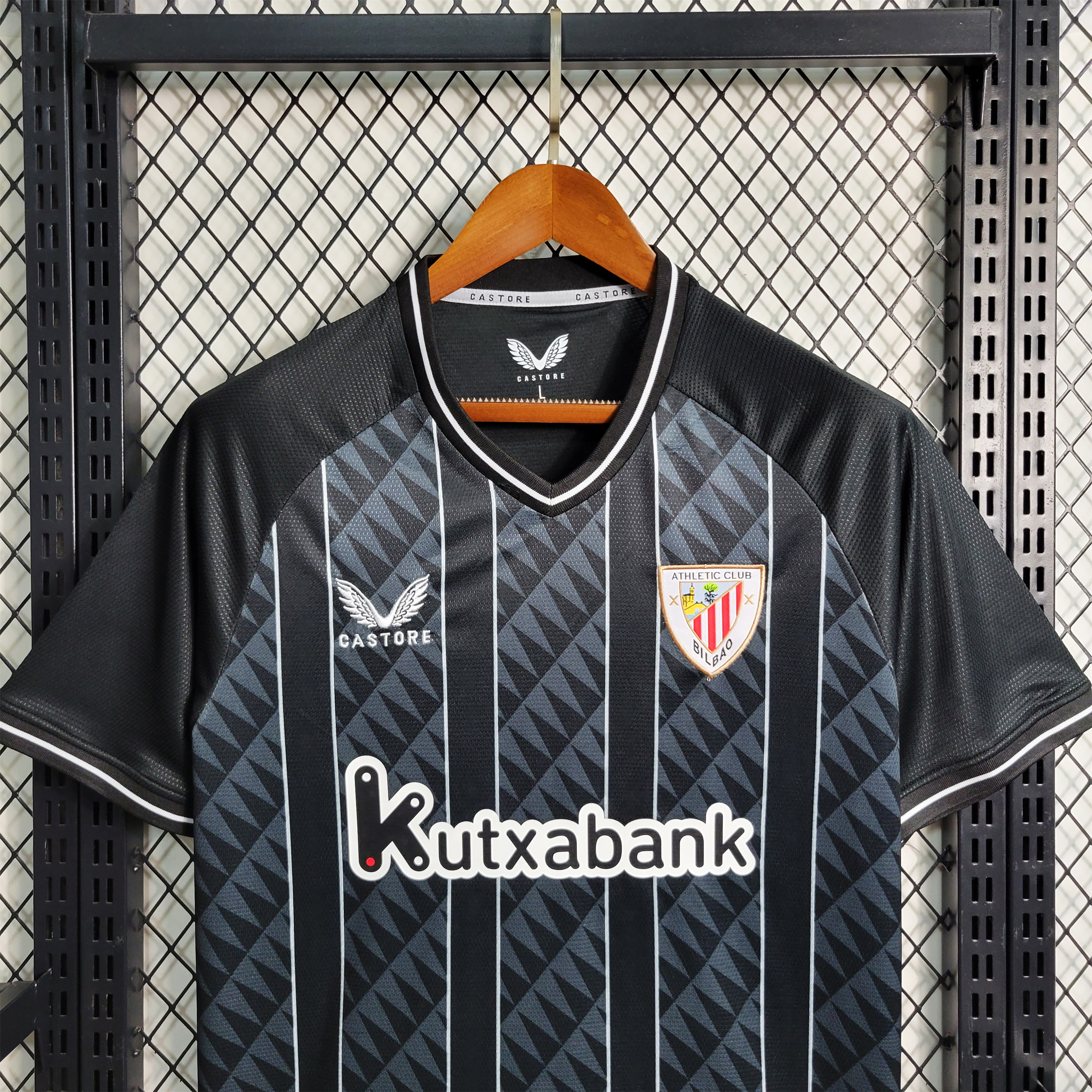 Athletic Bilbao 23-24 Black Goalkeeper Jersey - Fans Version