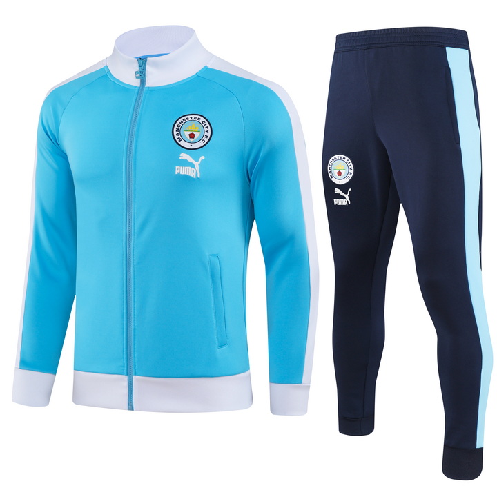 Manchester City 23-24 Jacket Training Tracksuit - Sky Blue