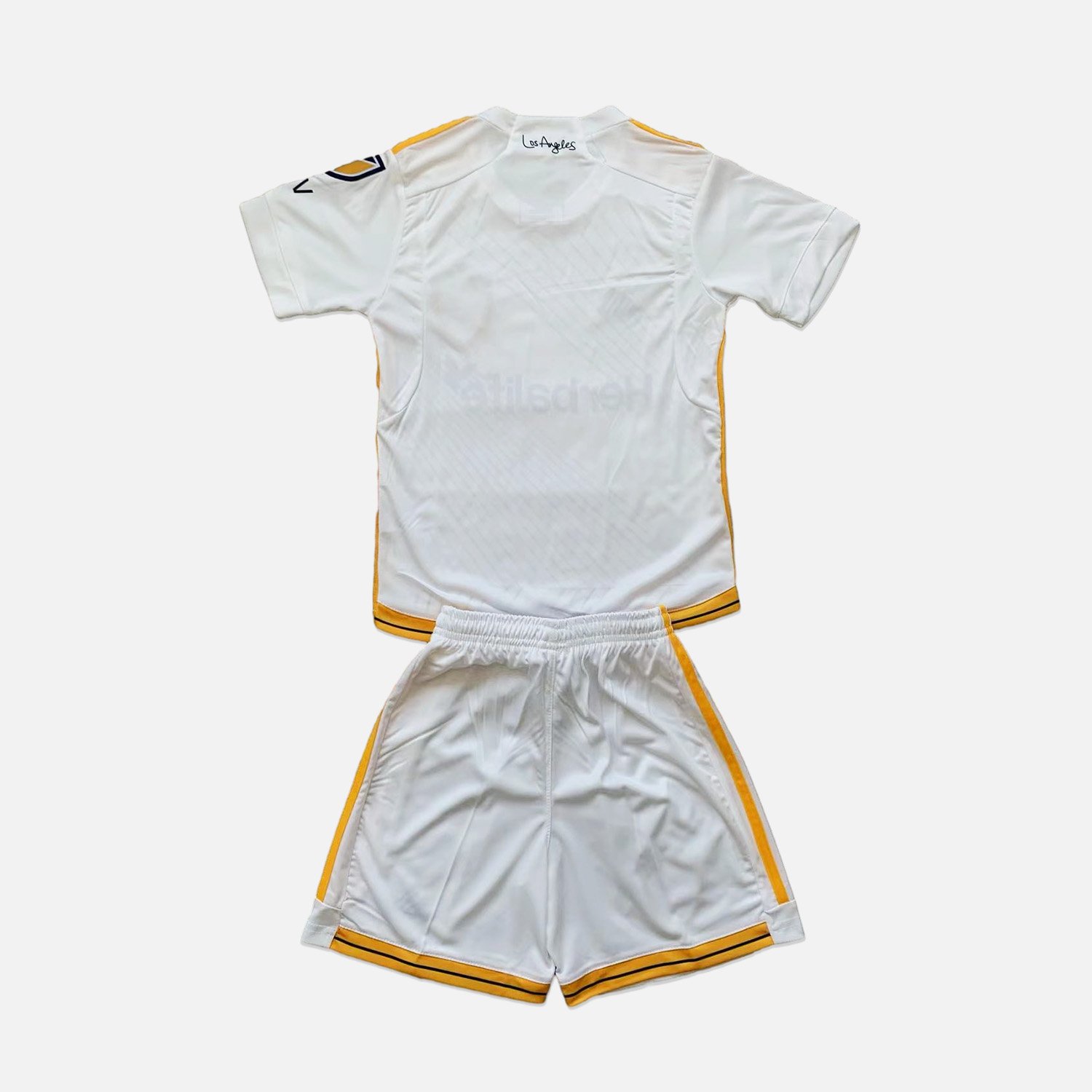 LA Galaxy 2024 Home Stadium Kids Kit