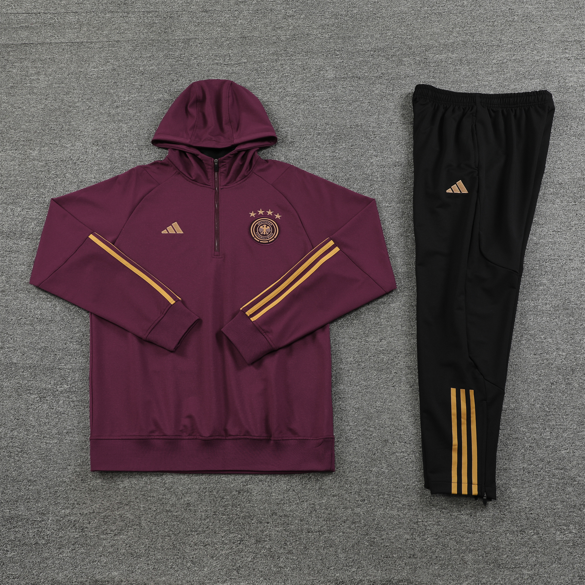 Germany 23-24 Men's Training Hoodie + Pants - Red