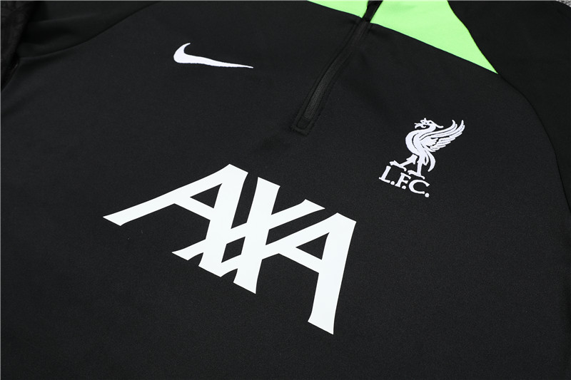 23-24 Liverpool Black Fas version Training suit