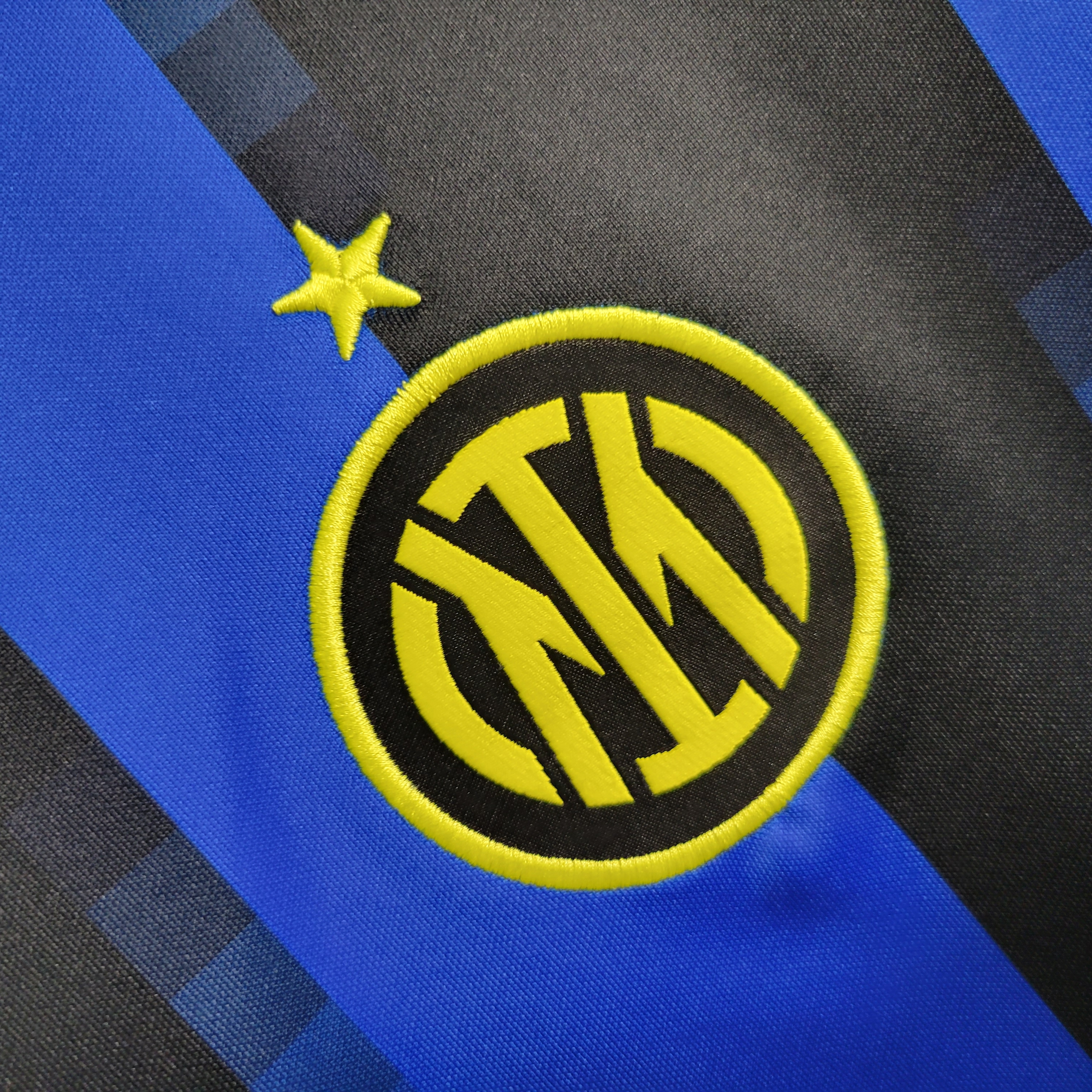 Inter Milan 23-24 Home Long Sleeve Jersey - Fans Version