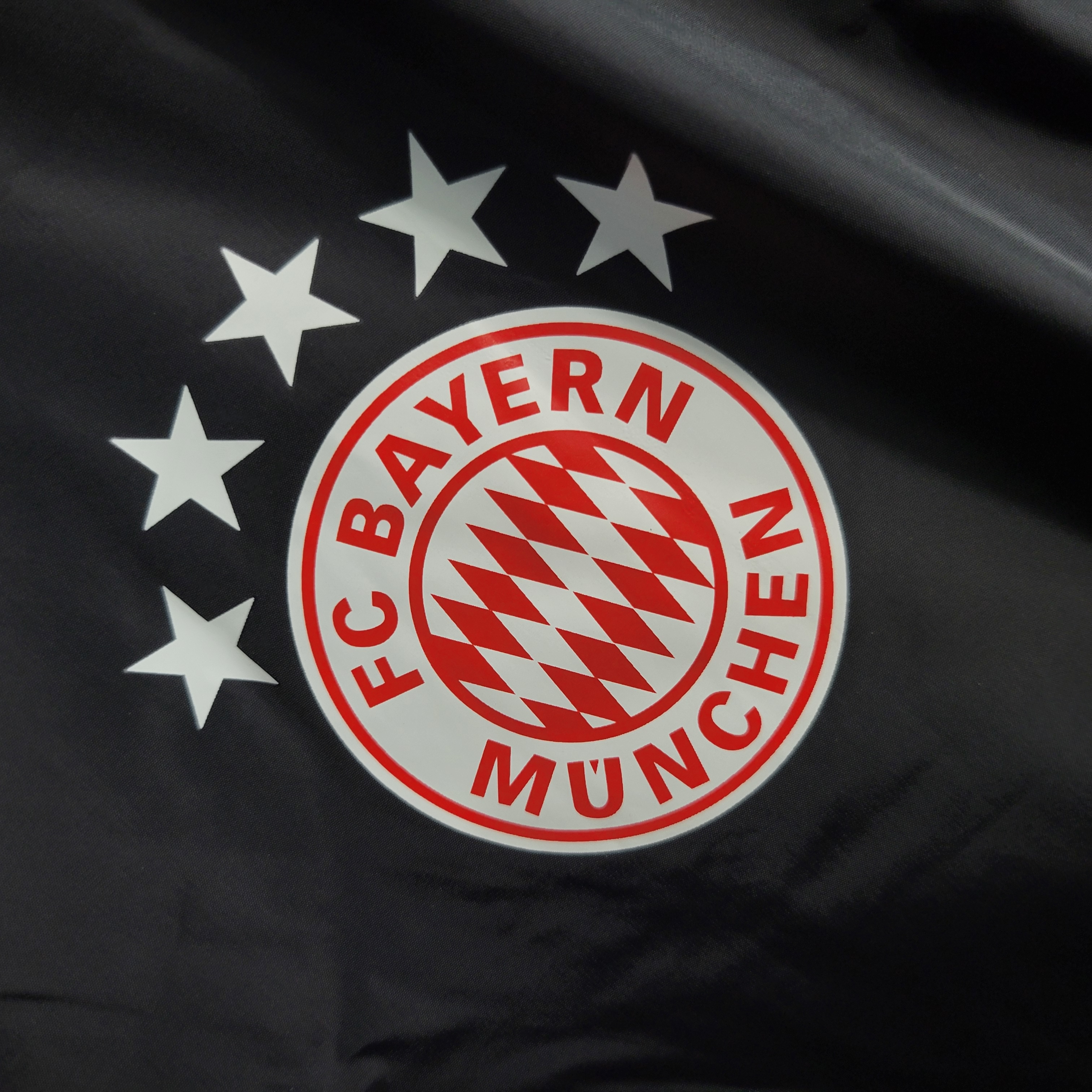 Bayern Munich 23-24 Men's Hooded Thermal Cotton Jacket Black