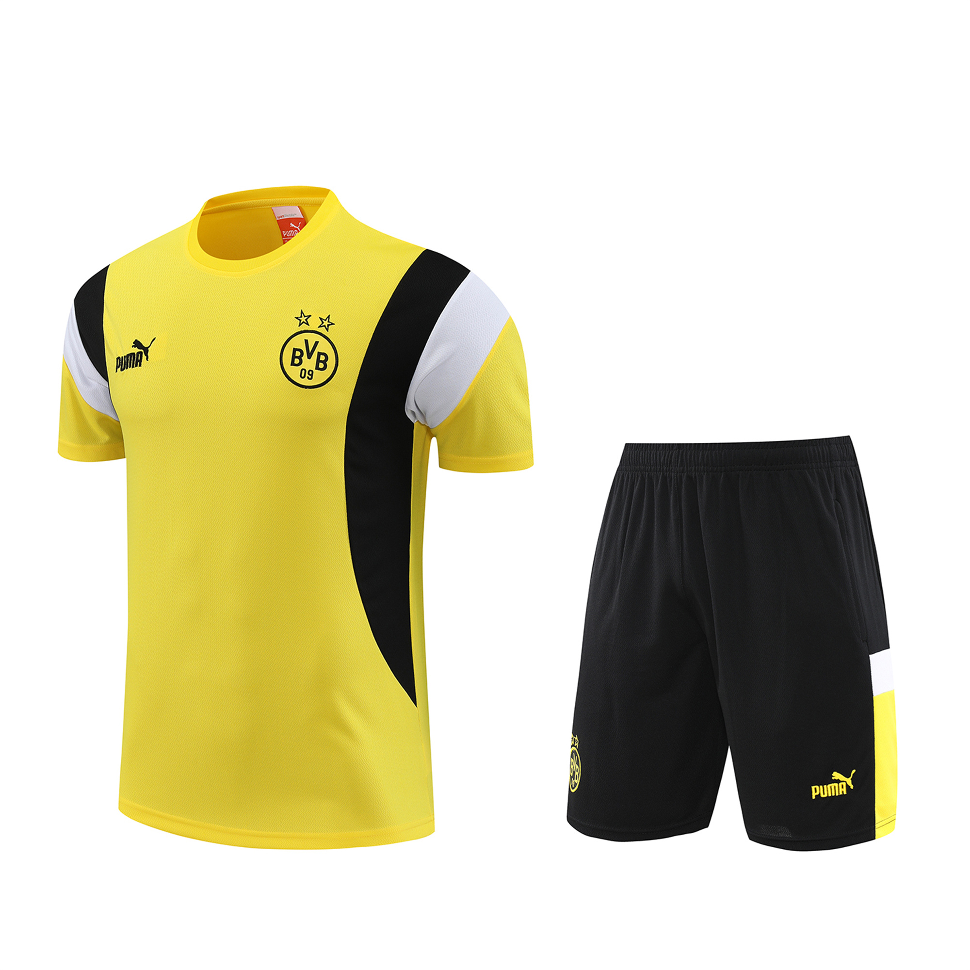 Dortmund 23-24 Short-Sleeve Training Set - Yellow