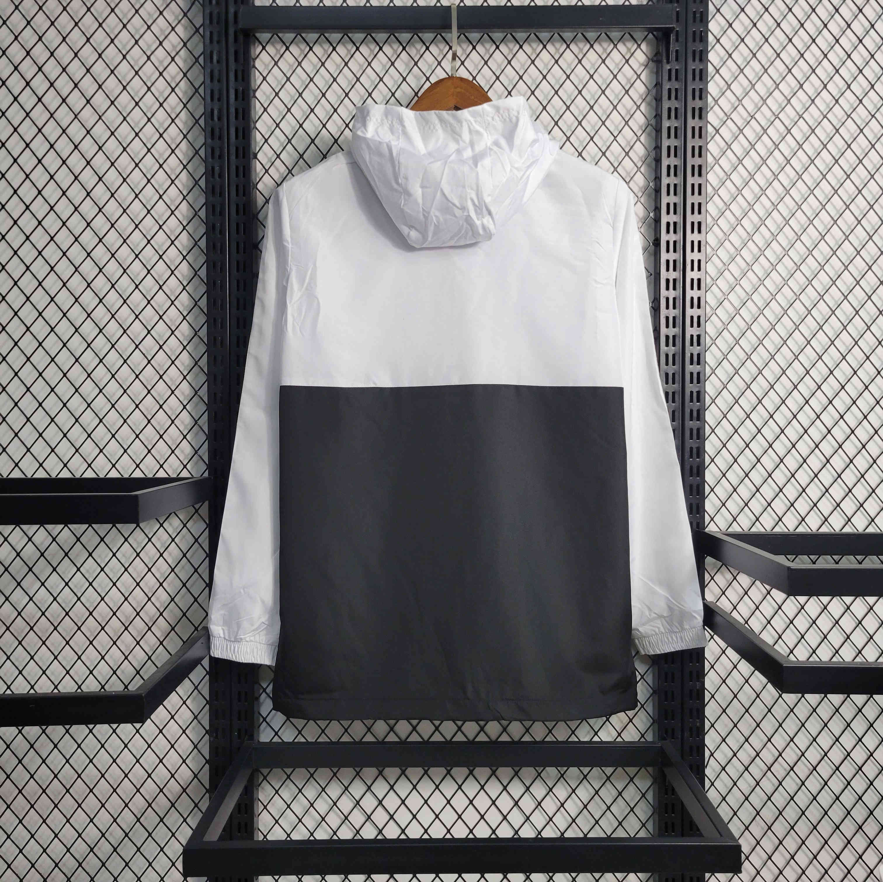 Real Madrid 23-24 White Windbreaker