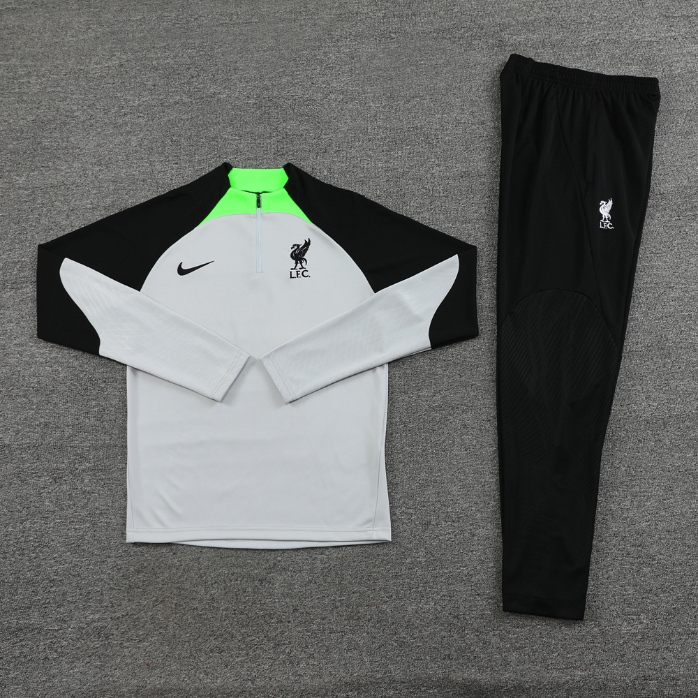Liver.pool23-24 Long Sleeve Training Set - Grey