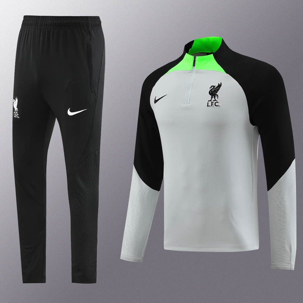 Liver.pool23-24 Long Sleeve Training Set - Grey