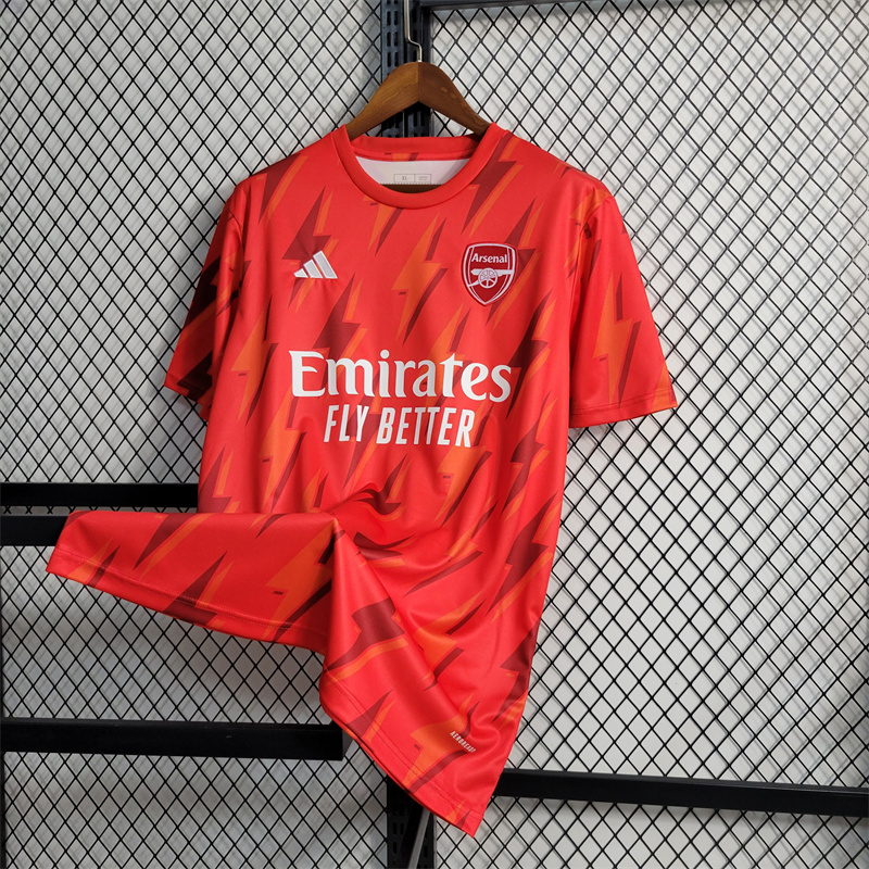 Arsenal 23/24 Red Training Jersey - Fans Version