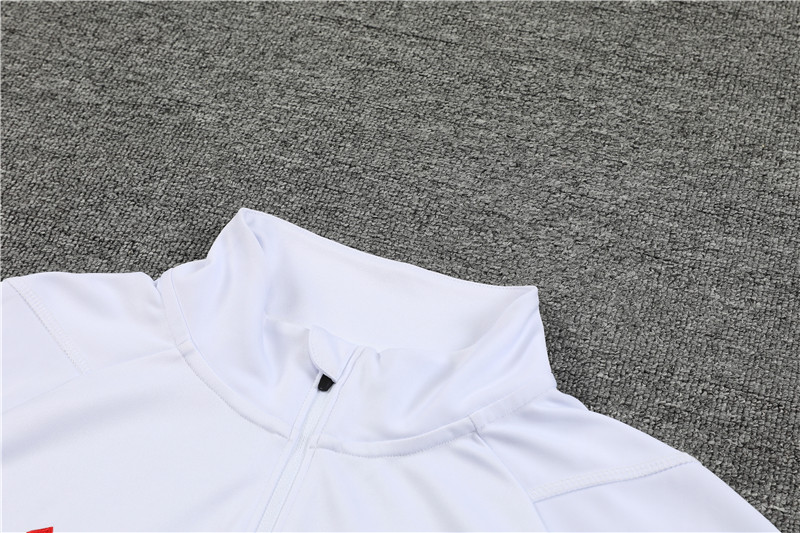 Manchester United 23-24 Long Sleeve Training Set -White