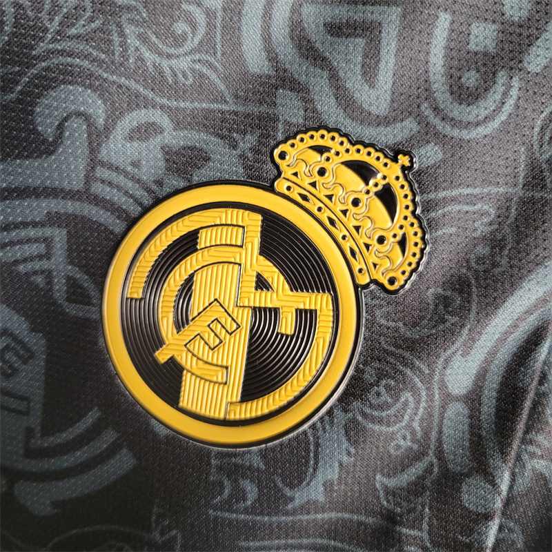 23/24 Real Madrid Black Concept Edition Jersey - Fans Version