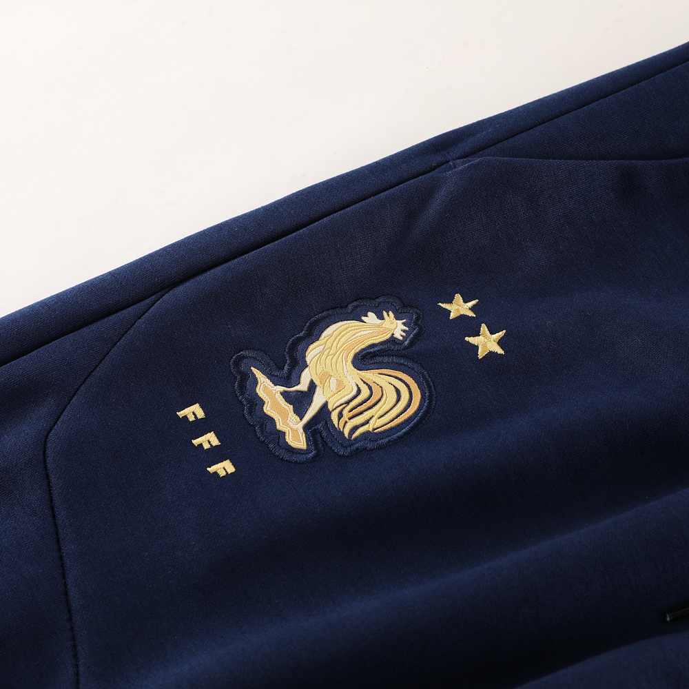 France 23-24 Jacket Training Tracksuit -Treasure Blue