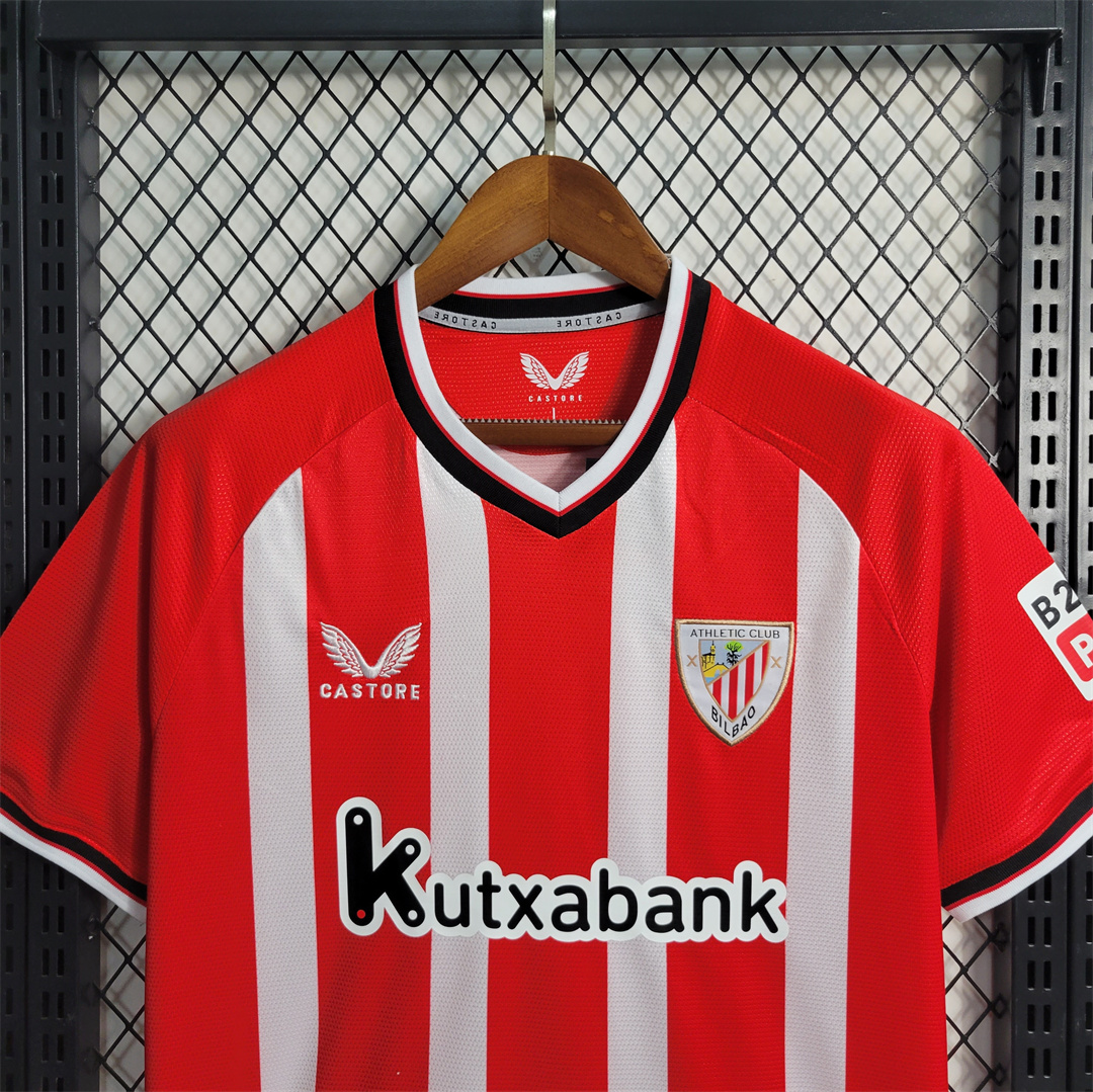 Athletic Bilbao 23-24 Home Stadium Jersey - Fans Version