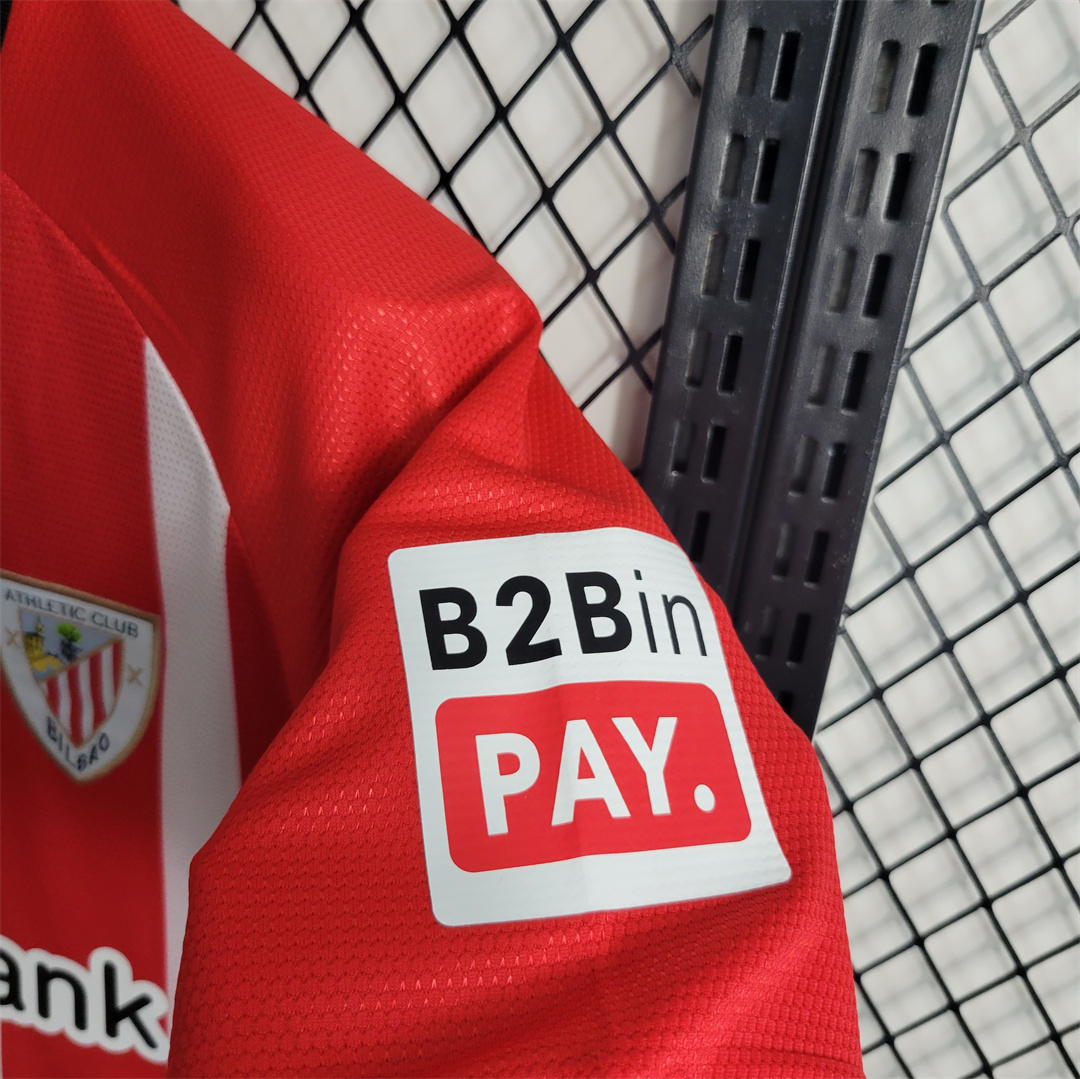 Athletic Bilbao 23-24 Home Stadium Jersey - Fans Version