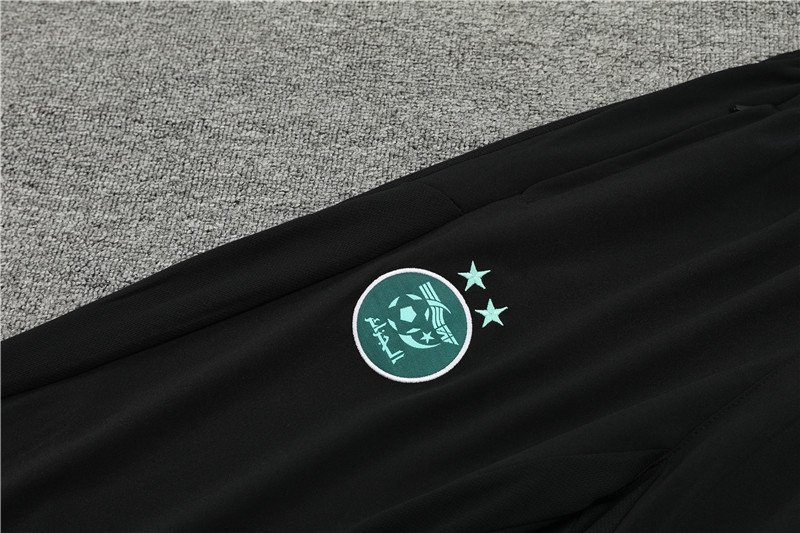 Algeria 23-24 Kids Long Sleeve Training Set Green