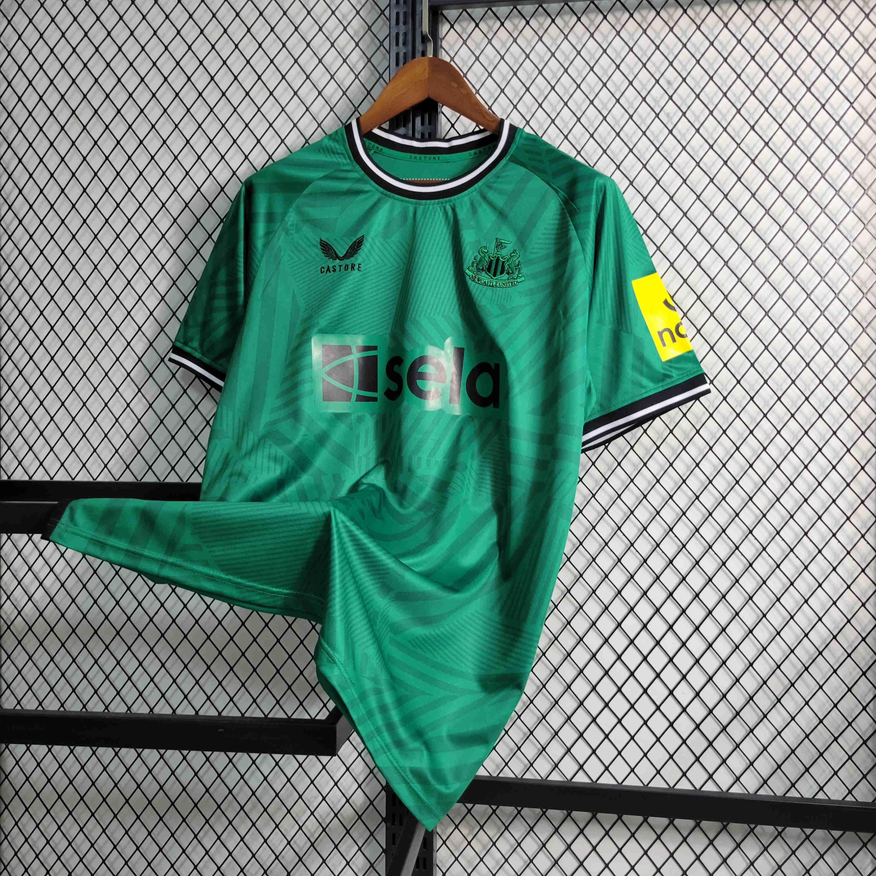 Newcastle United 23-24 Away Green Jersey - Fans Version