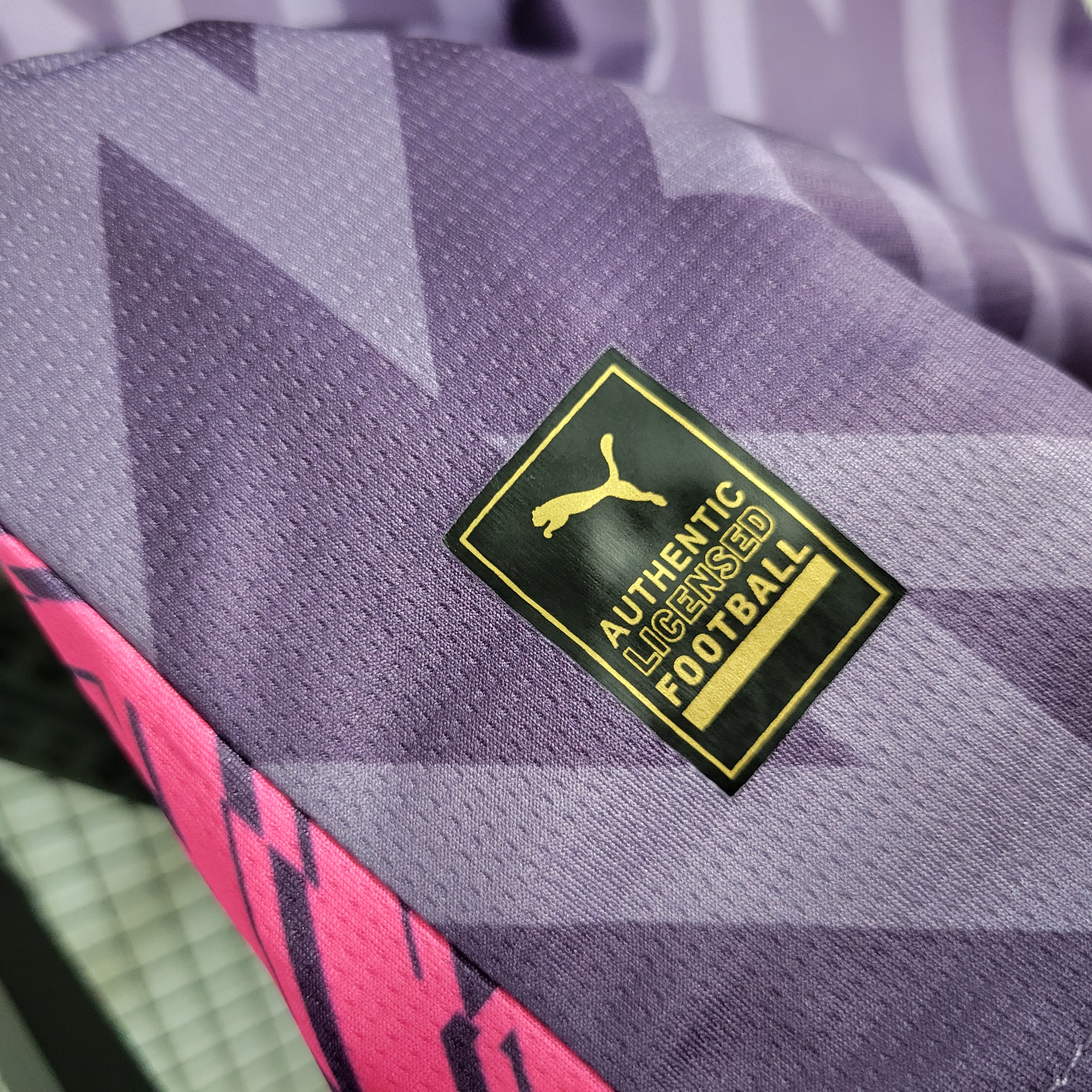 23-24 Manchester City Purple Goal Keeper Fans Jersey