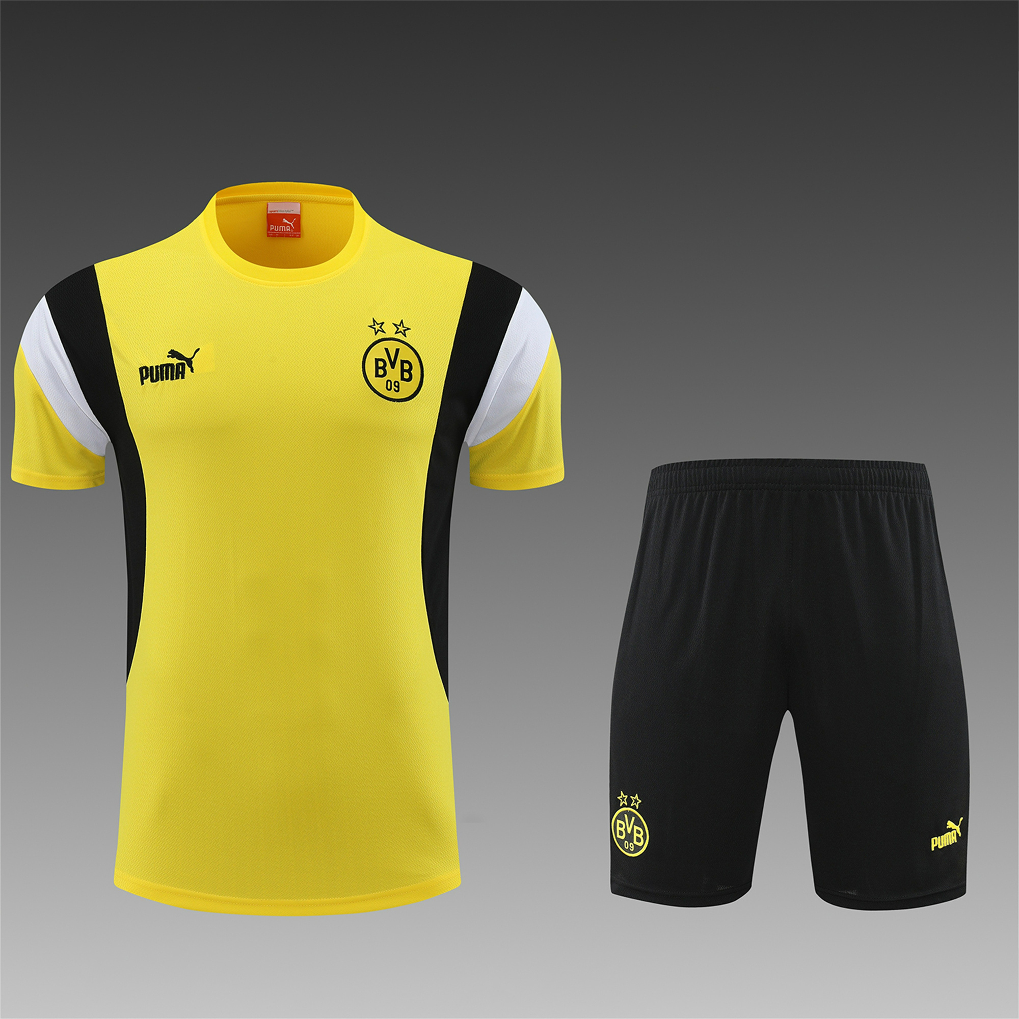 Dortmund 23-24 Short-Sleeve Training Set - Yellow